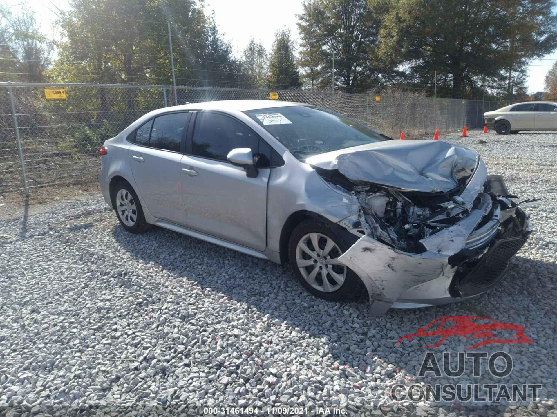 TOYOTA COROLLA 2021 - 5YFEPMAE4MP212348