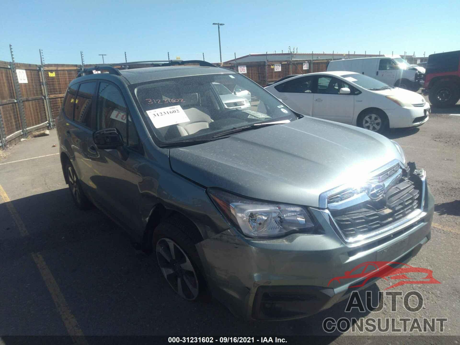 SUBARU FORESTER 2017 - JF2SJAEC8HH443610