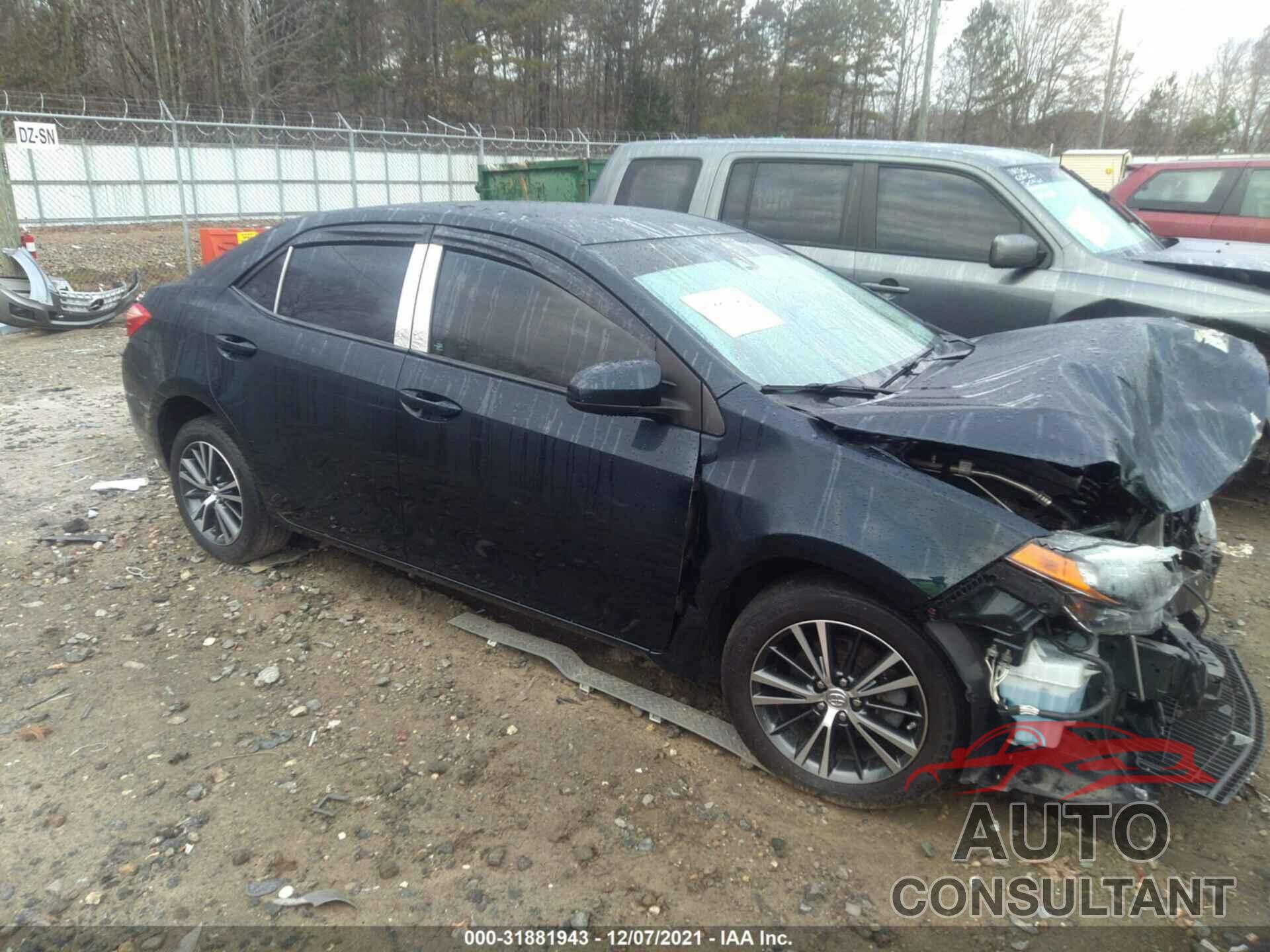 TOYOTA COROLLA 2017 - 2T1BURHE8HC848694