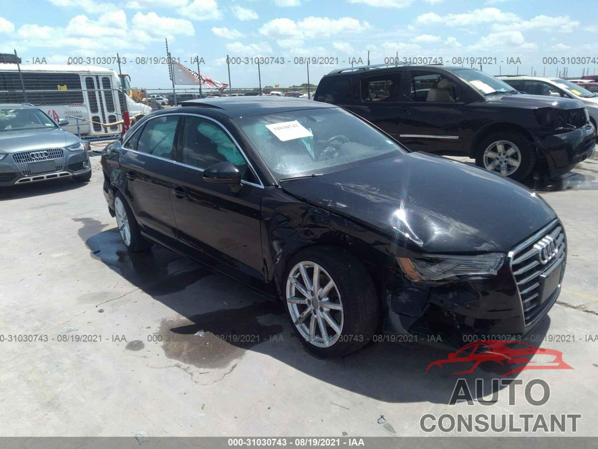 AUDI A3 2016 - WAUC7GFF9G1018821