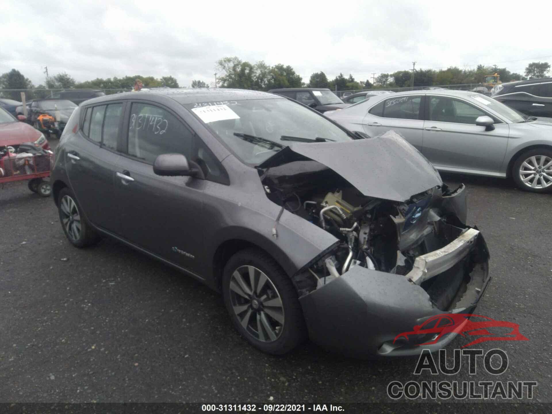 NISSAN LEAF 2015 - 3VW2B7AJ9JM248018