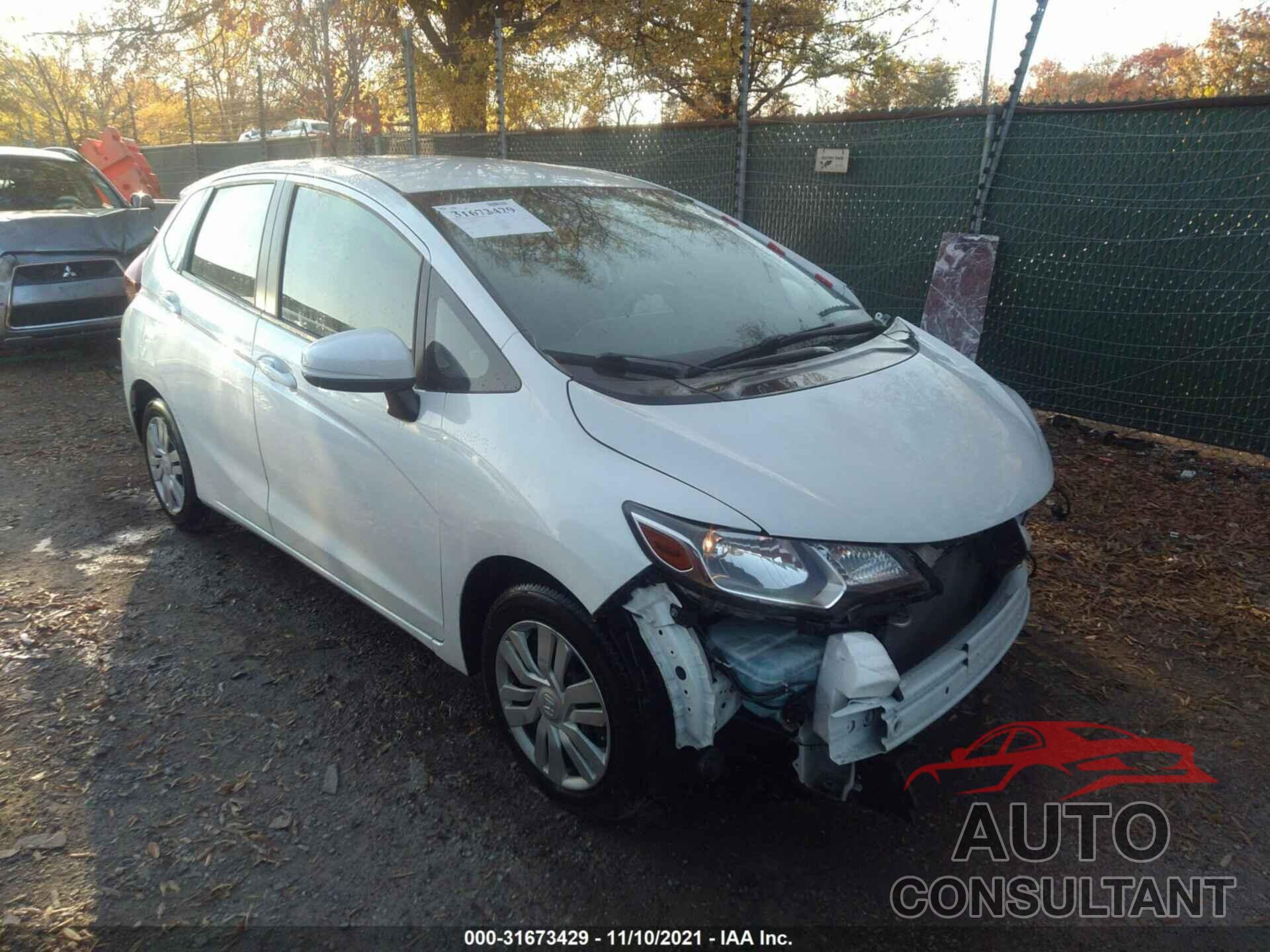 HONDA FIT 2016 - JHMGK5H56GS001298