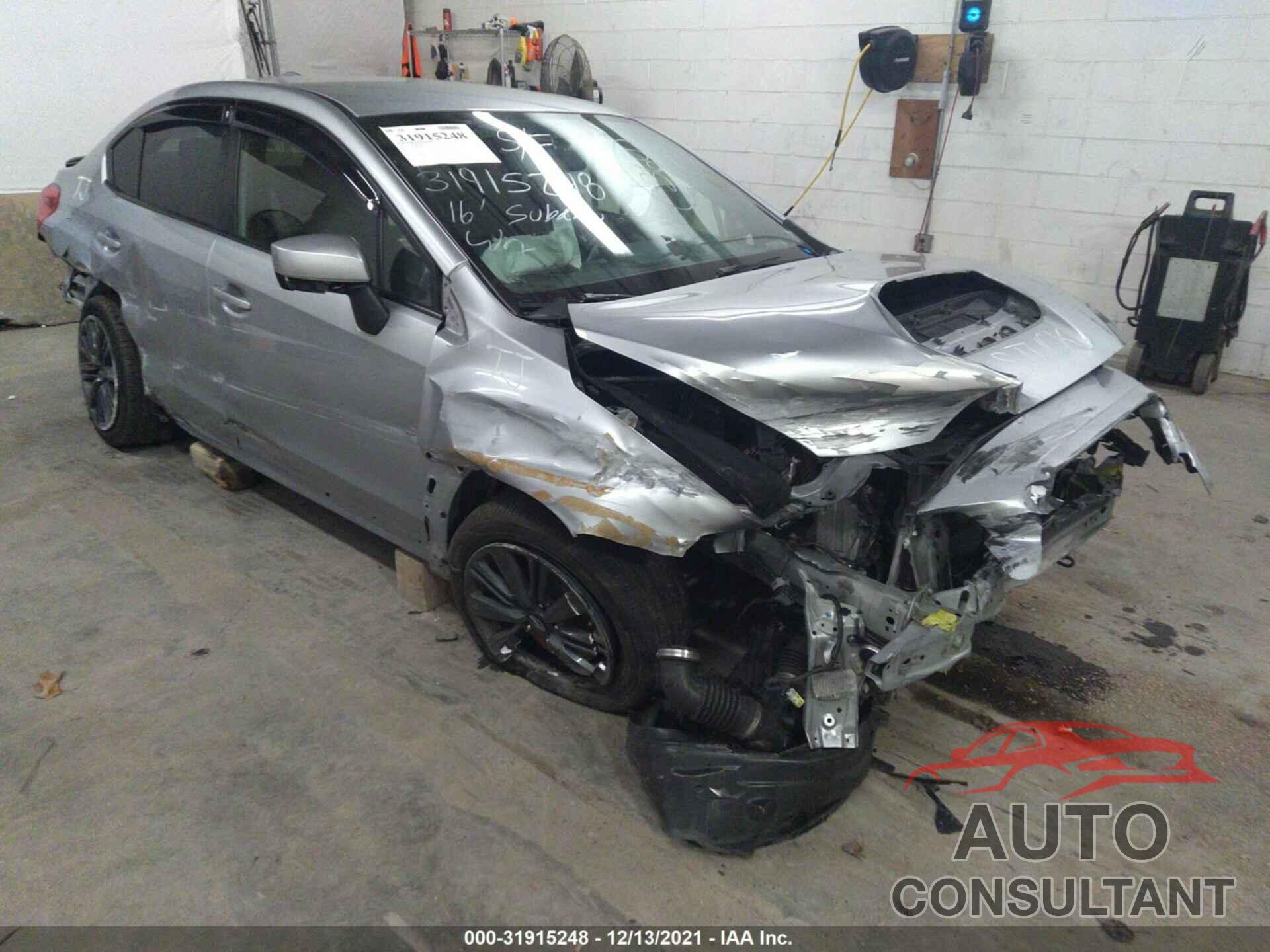 SUBARU WRX 2016 - JF1VA1B64G9822273