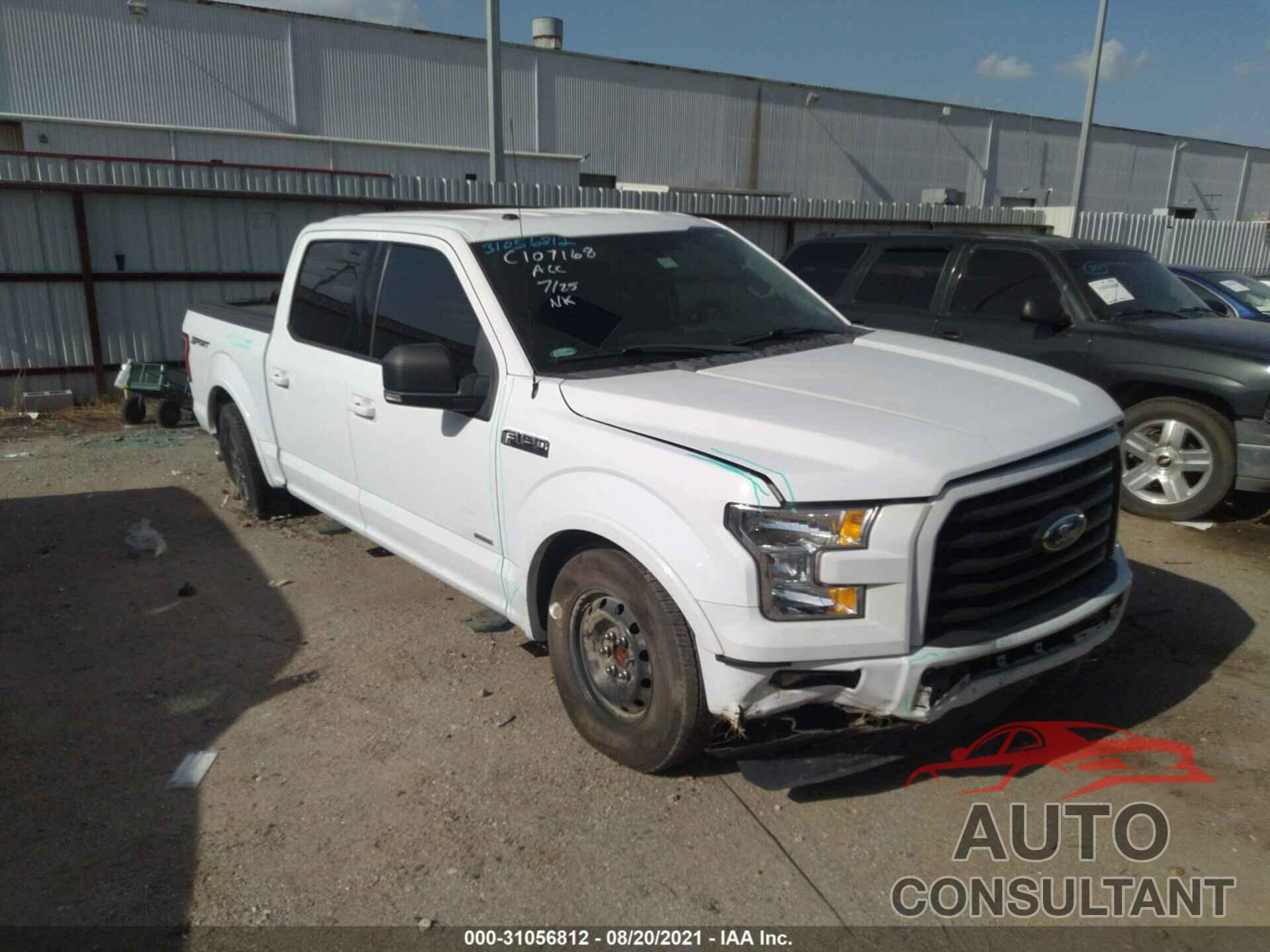 FORD F-150 2016 - 1FTEW1CG7GKF95219