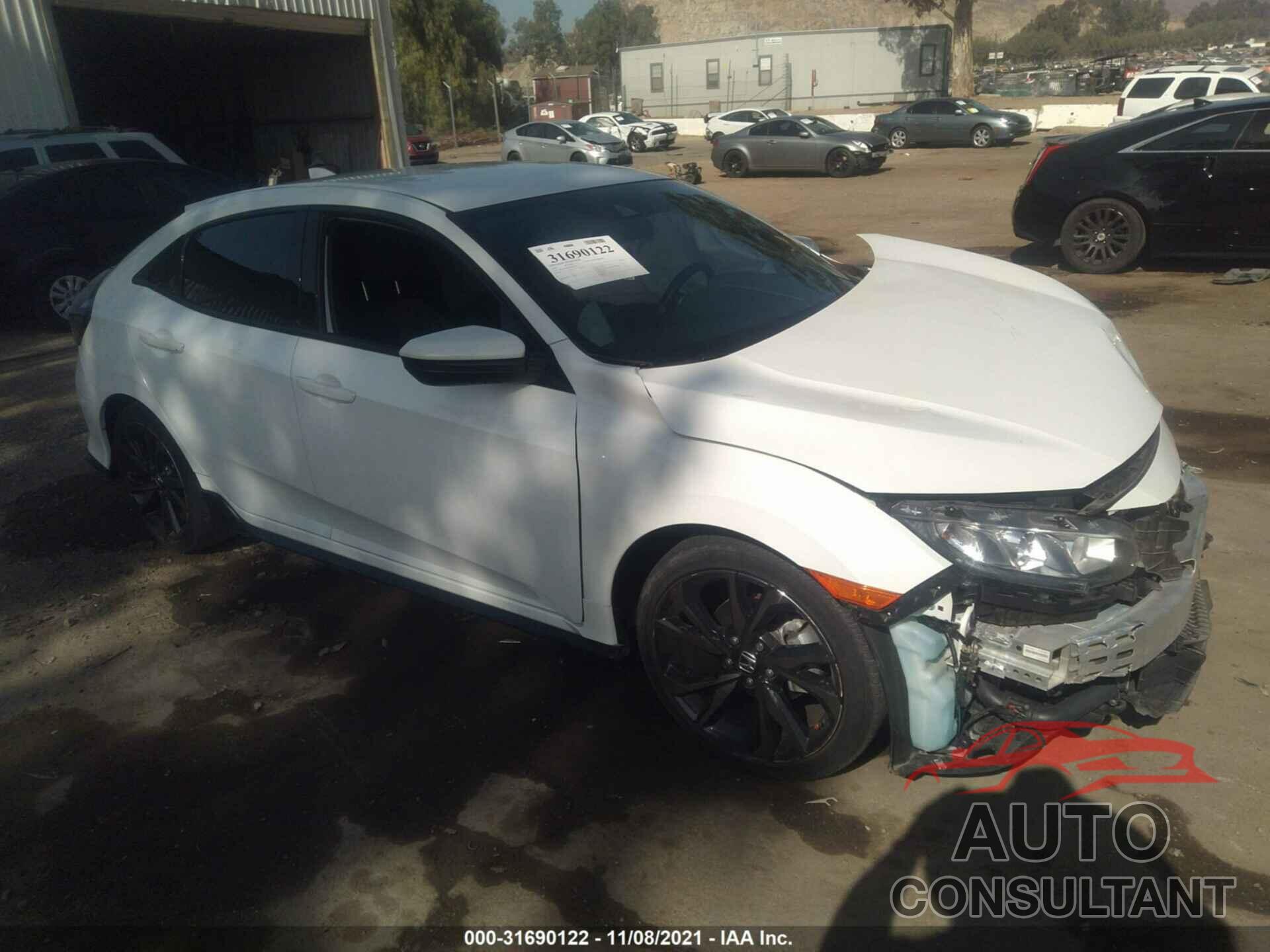 HONDA CIVIC HATCHBACK 2019 - SHHFK7H48KU401433