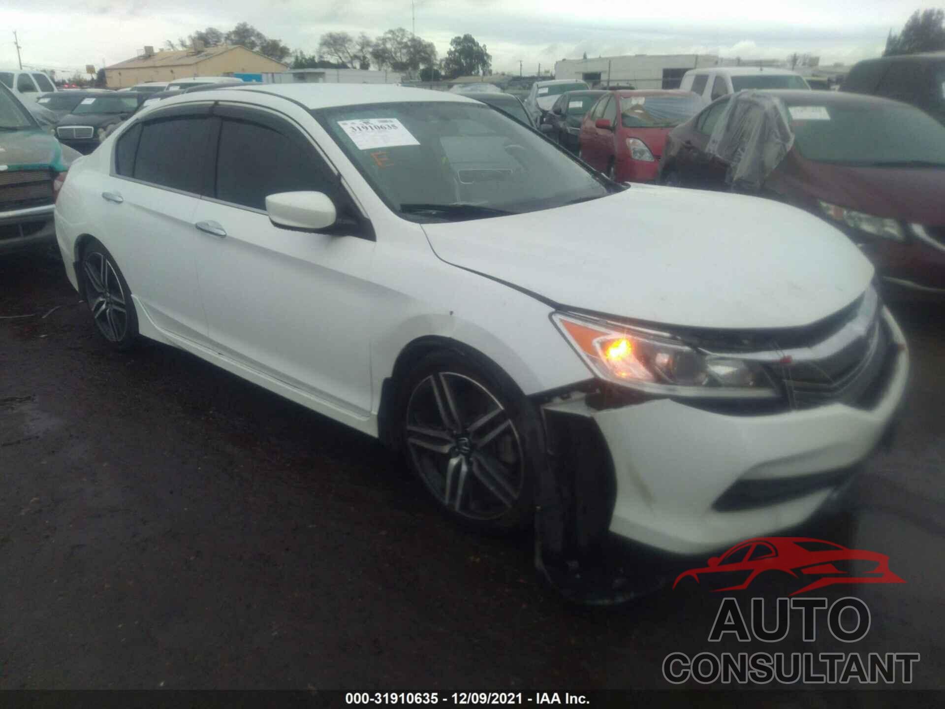 HONDA ACCORD SEDAN 2016 - 1HGCR2F55GA143629