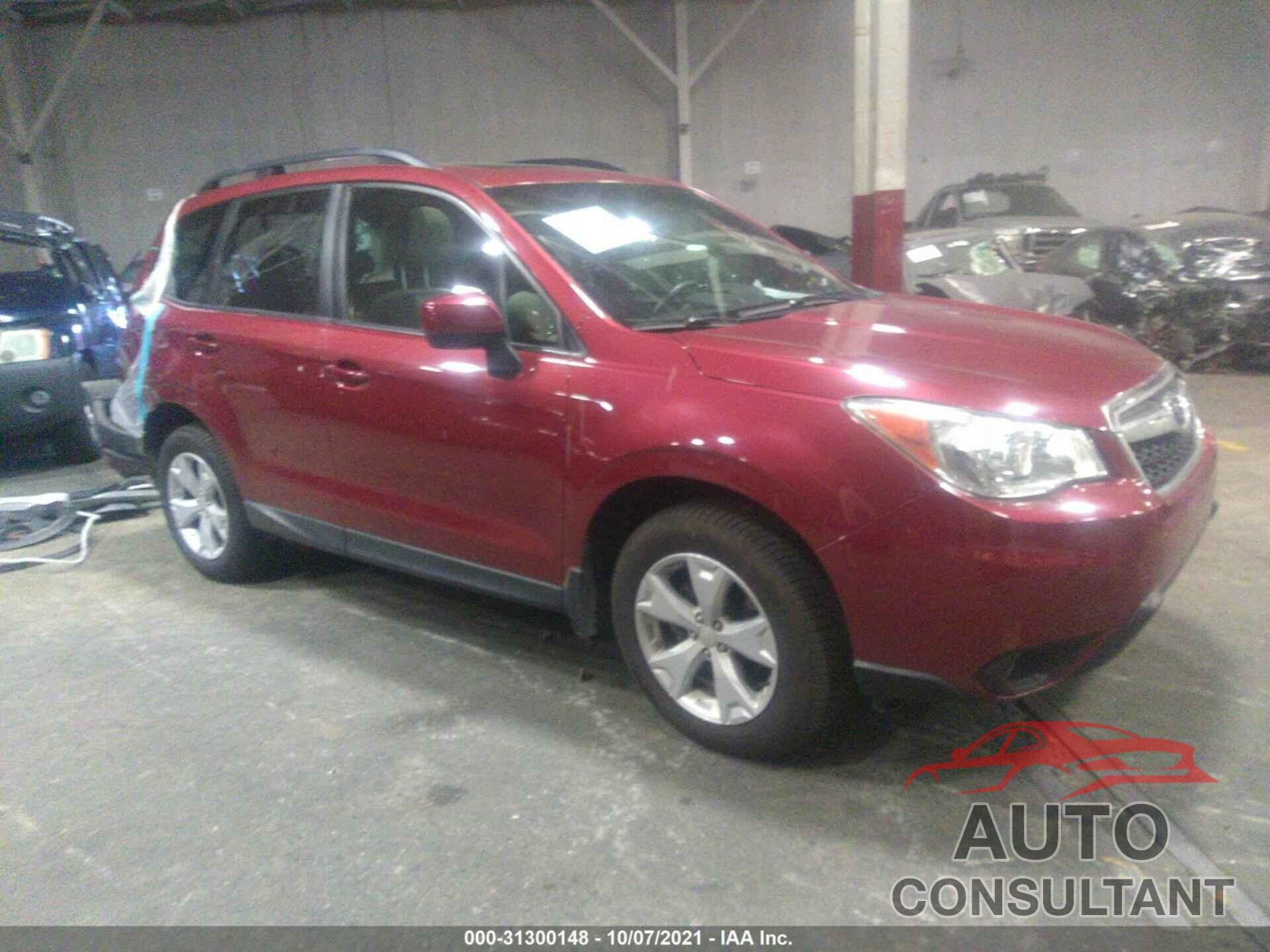 SUBARU FORESTER 2016 - JF2SJADC3GG443360