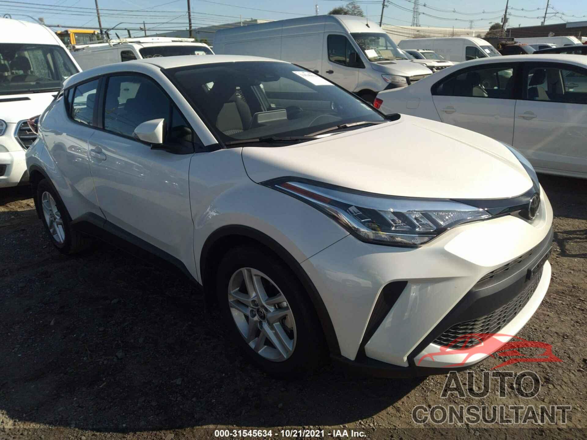 TOYOTA C-HR 2021 - NMTKHMBX9MR127589