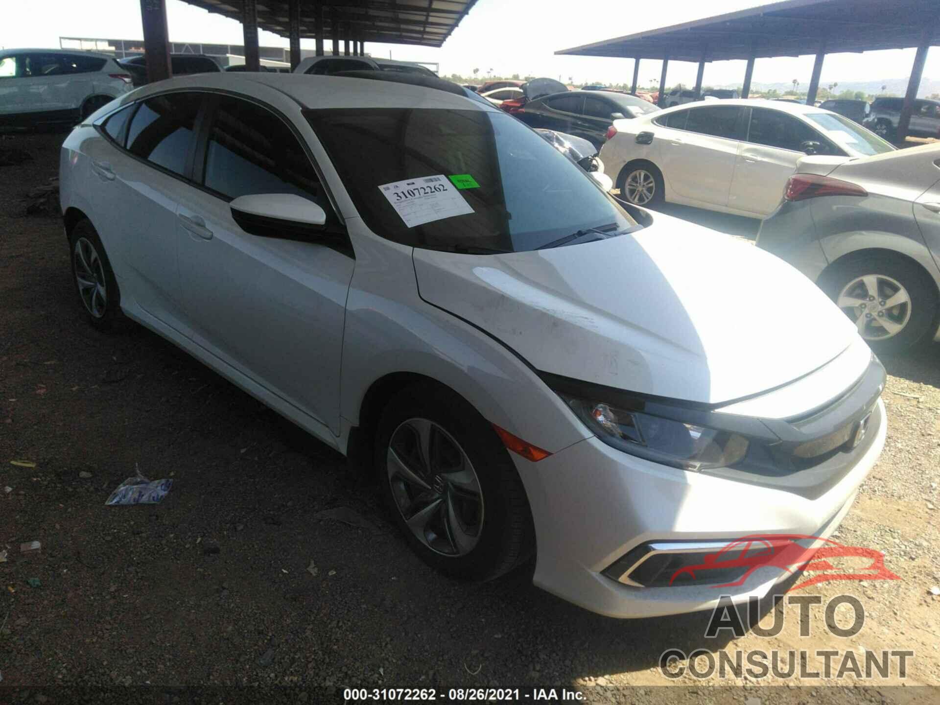 HONDA CIVIC SEDAN 2020 - 19XFC2F63LE009781