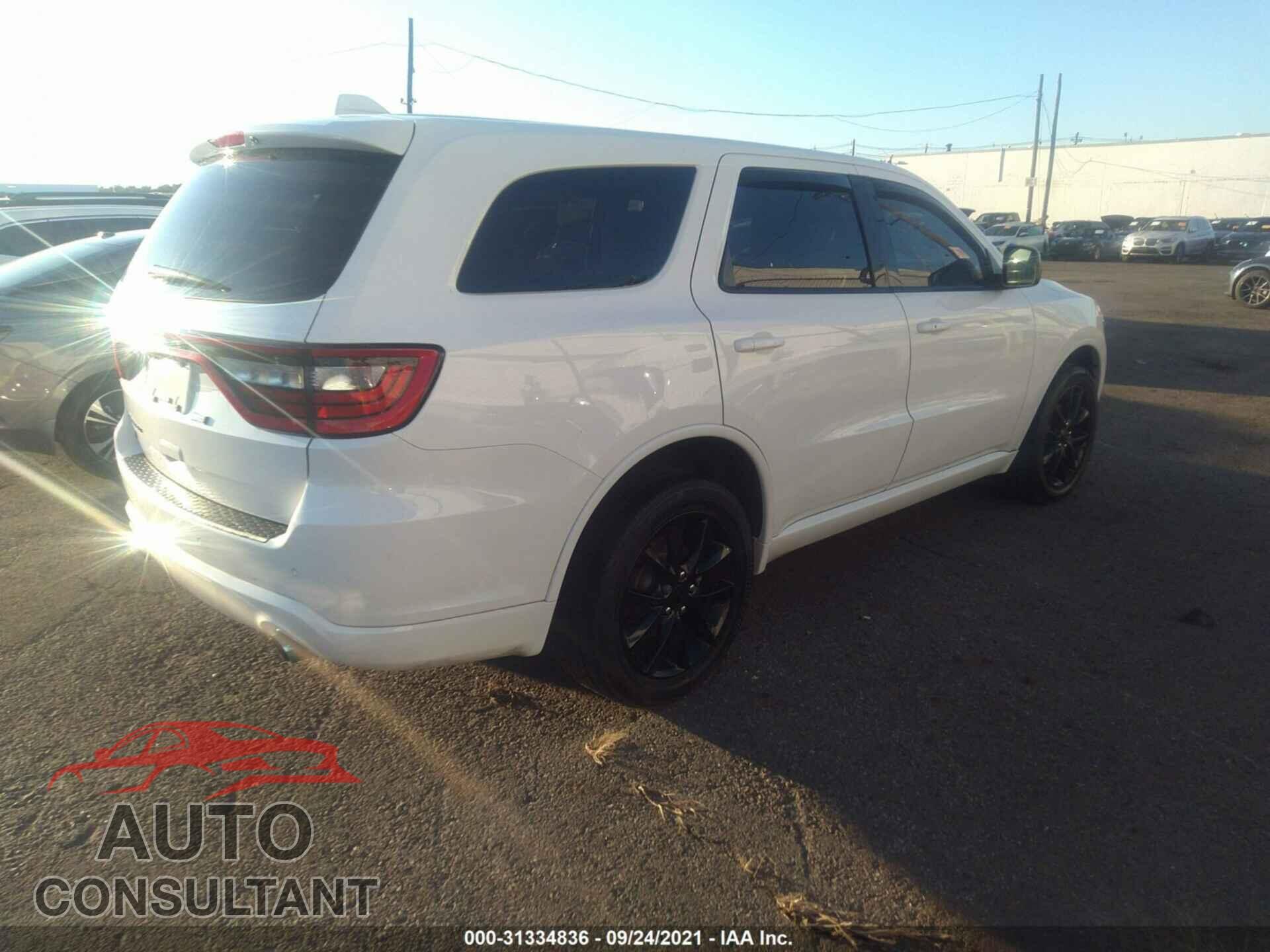 DODGE DURANGO 2018 - 1C4RDJAGXJC496809