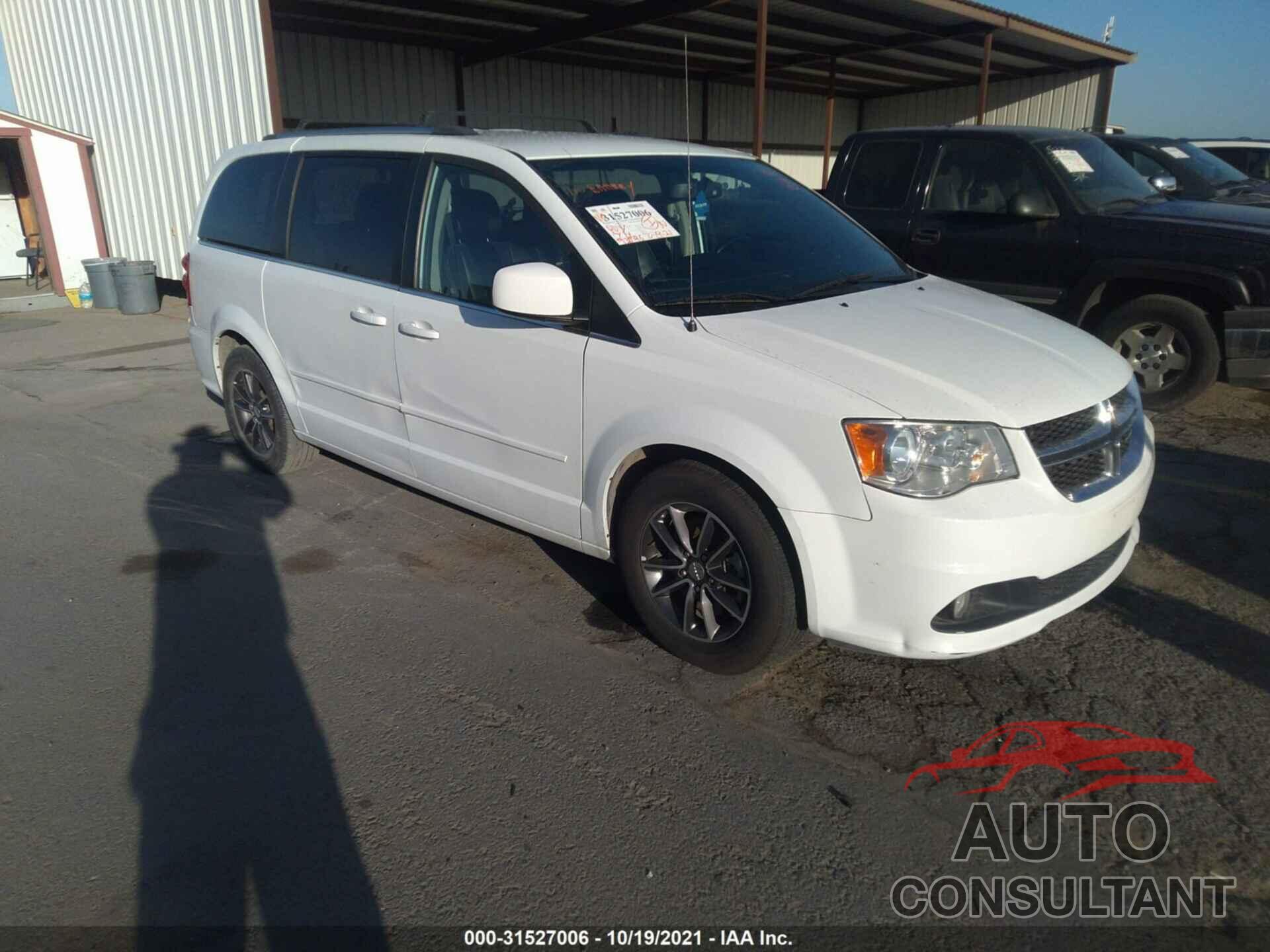 DODGE GRAND CARAVAN 2017 - 2C4RDGCG9HR666501