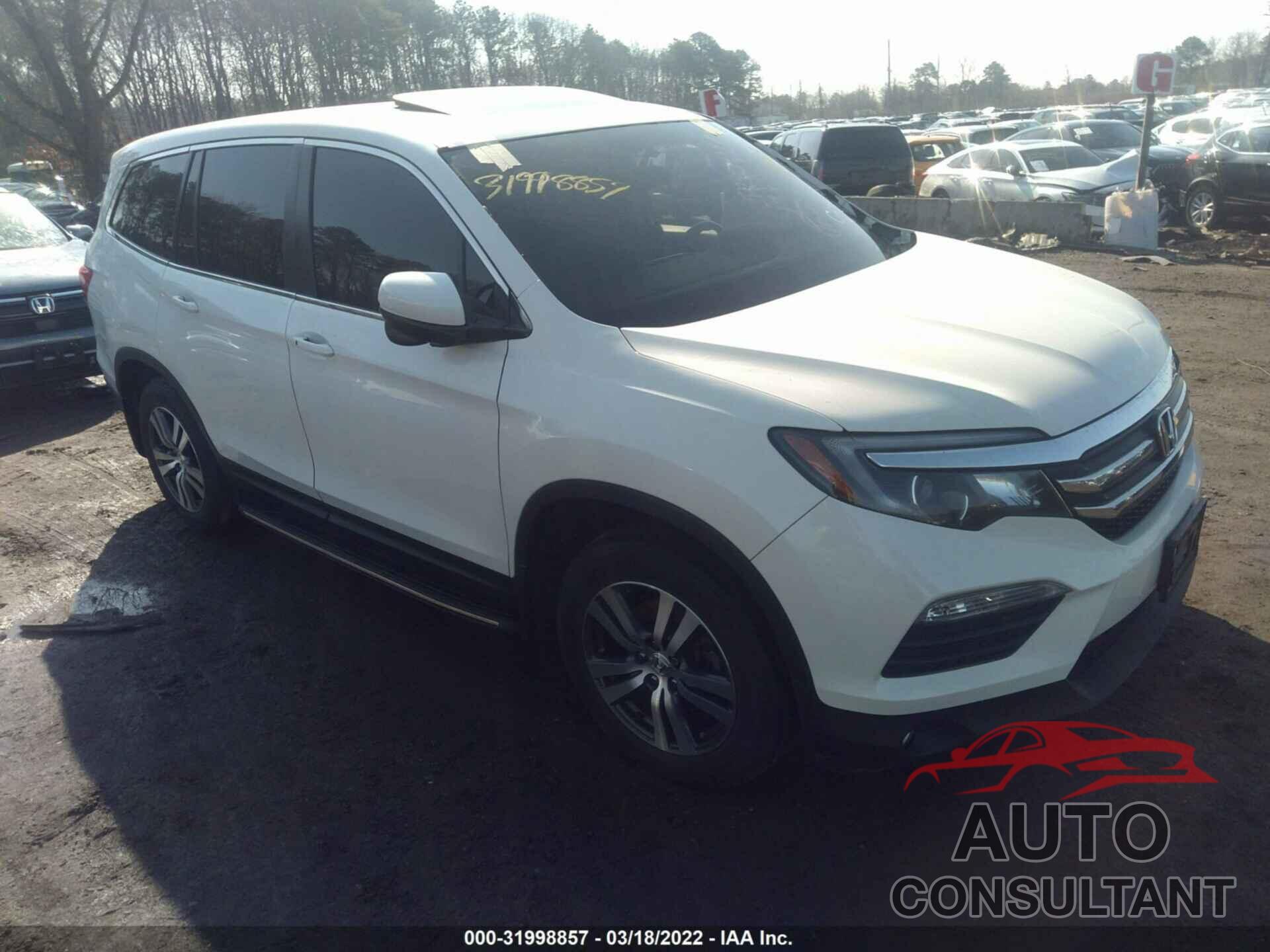 HONDA PILOT 2018 - NY73538          
