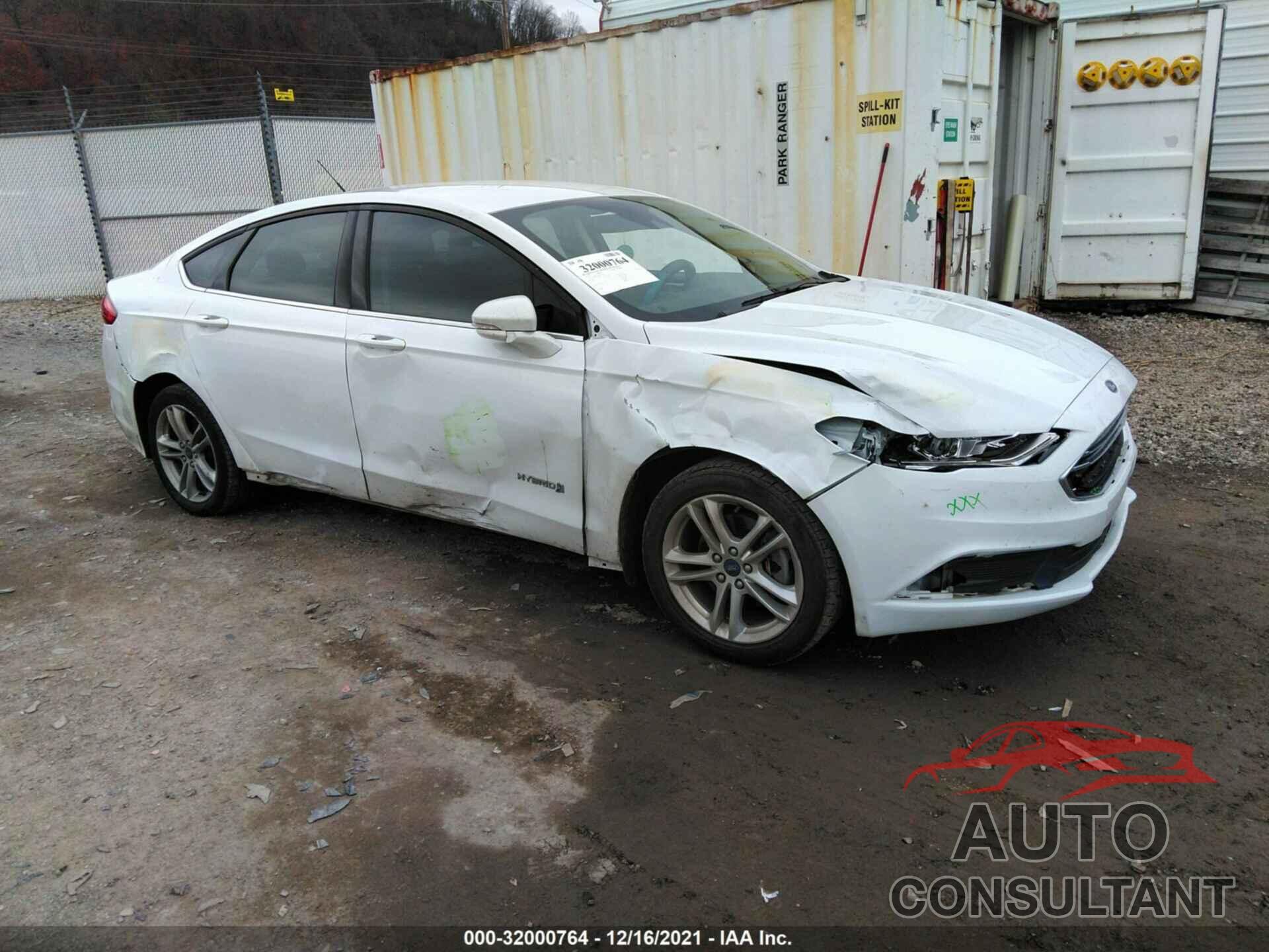 FORD FUSION HYBRID 2018 - 3FA6P0LU6JR270149