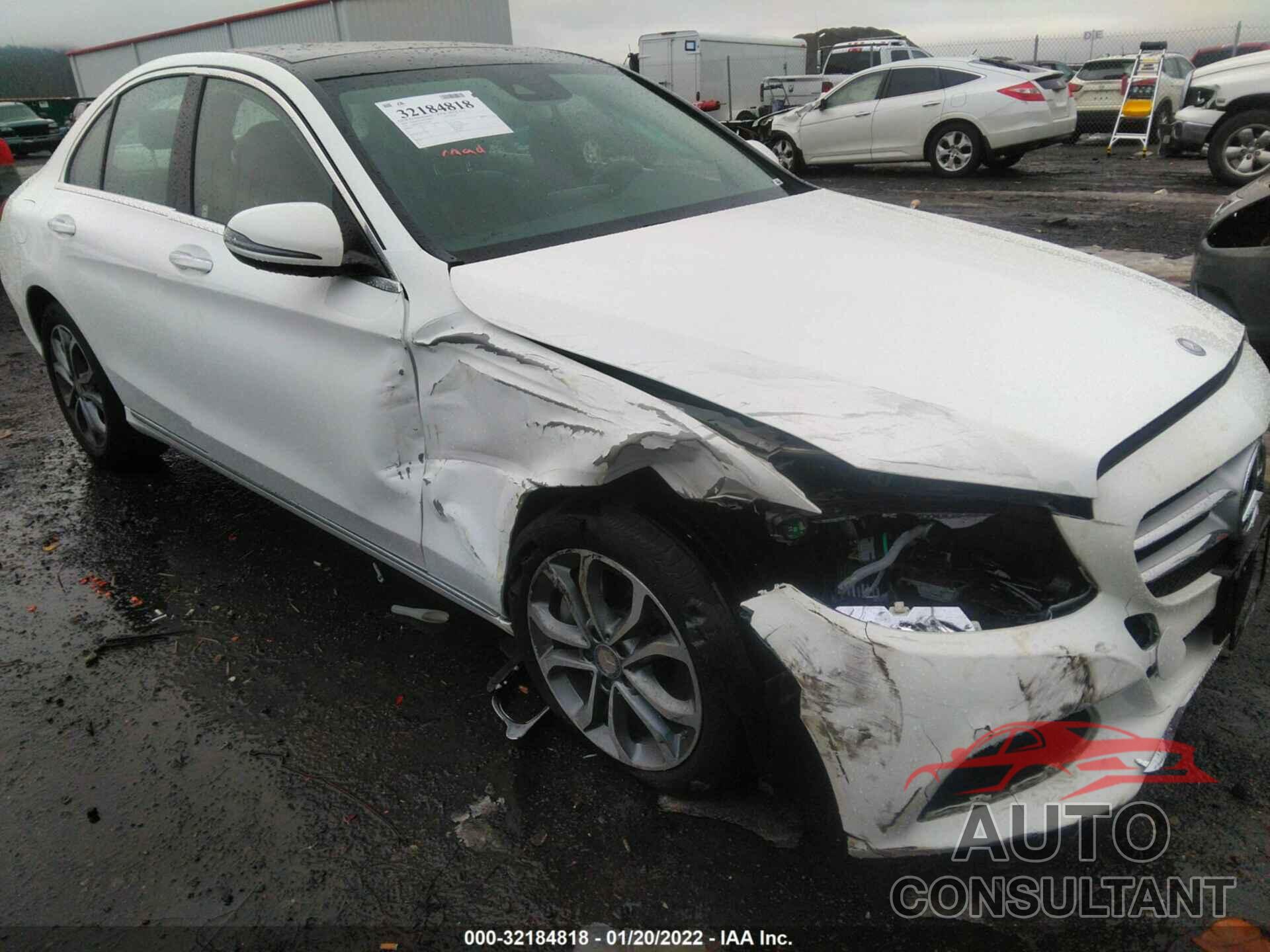 MERCEDES-BENZ C-CLASS 2016 - 55SWF4KB9GU139598