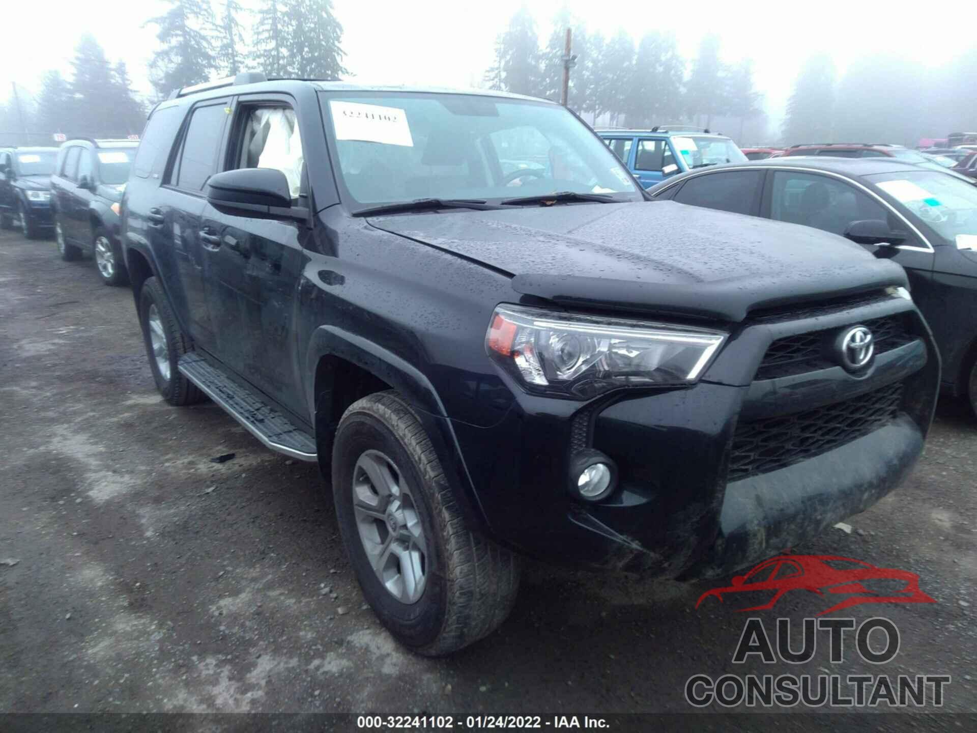 TOYOTA 4RUNNER 2019 - JTEBU5JR3K5659425