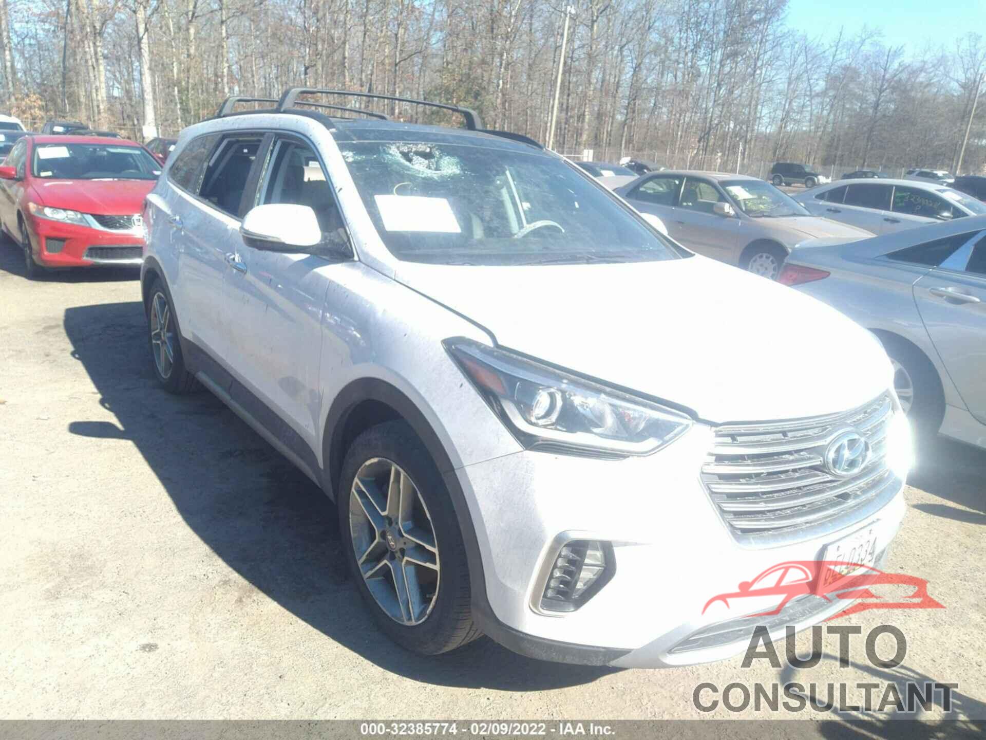 HYUNDAI SANTA FE 2017 - KM8SRDHF1HU220603