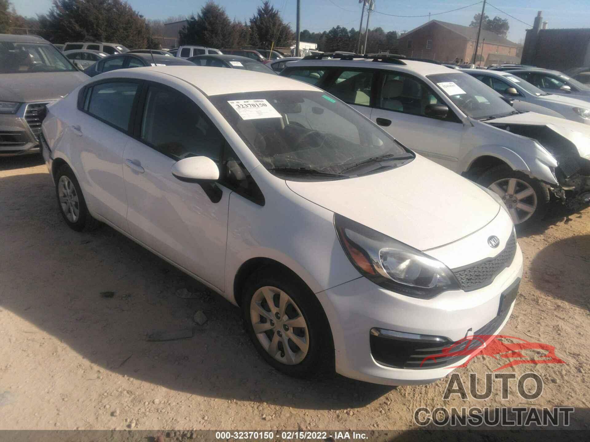 KIA RIO 2017 - KNADM4A31H6103987