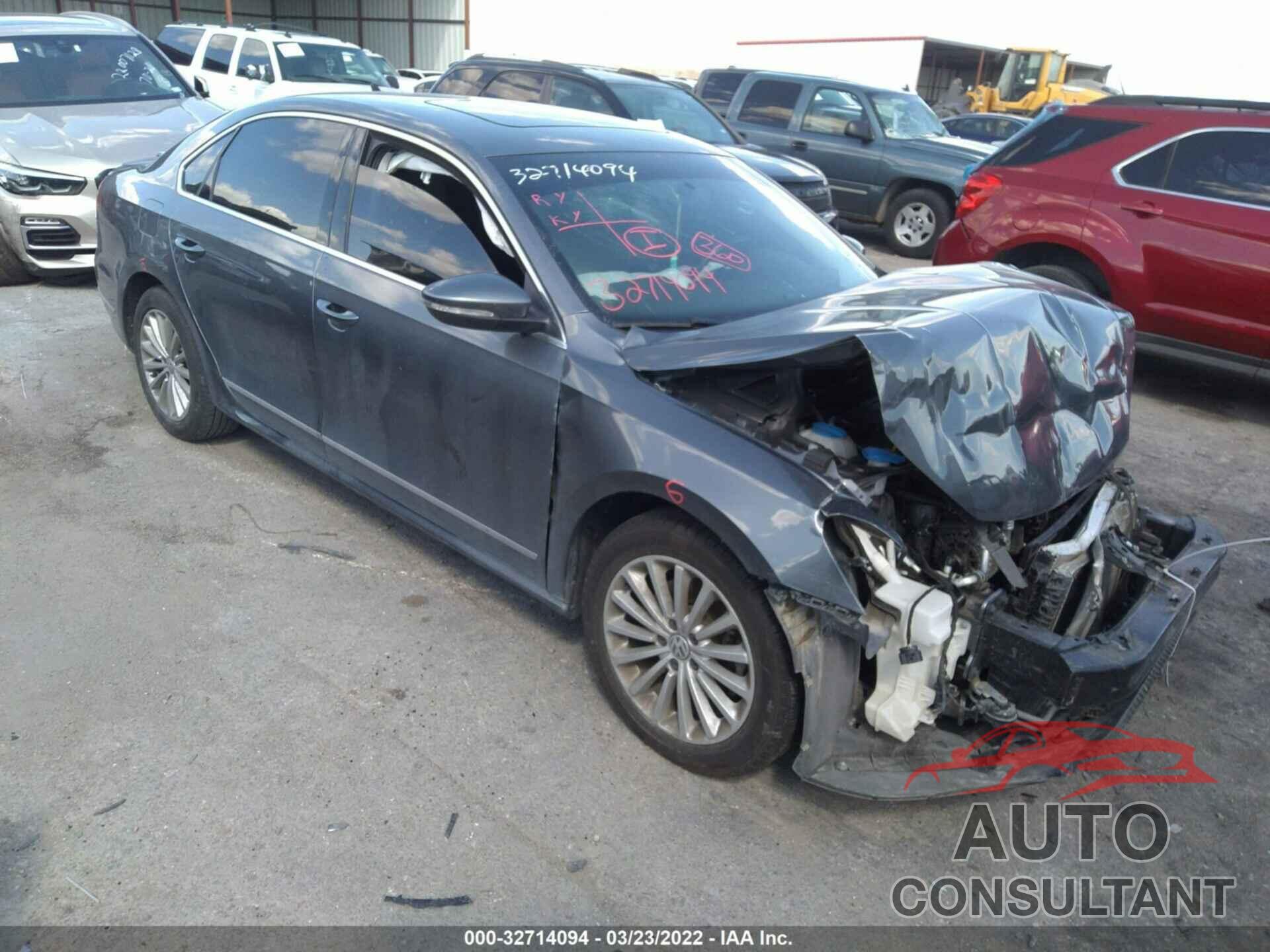 VOLKSWAGEN PASSAT 2016 - 1VWBS7A30GC048866