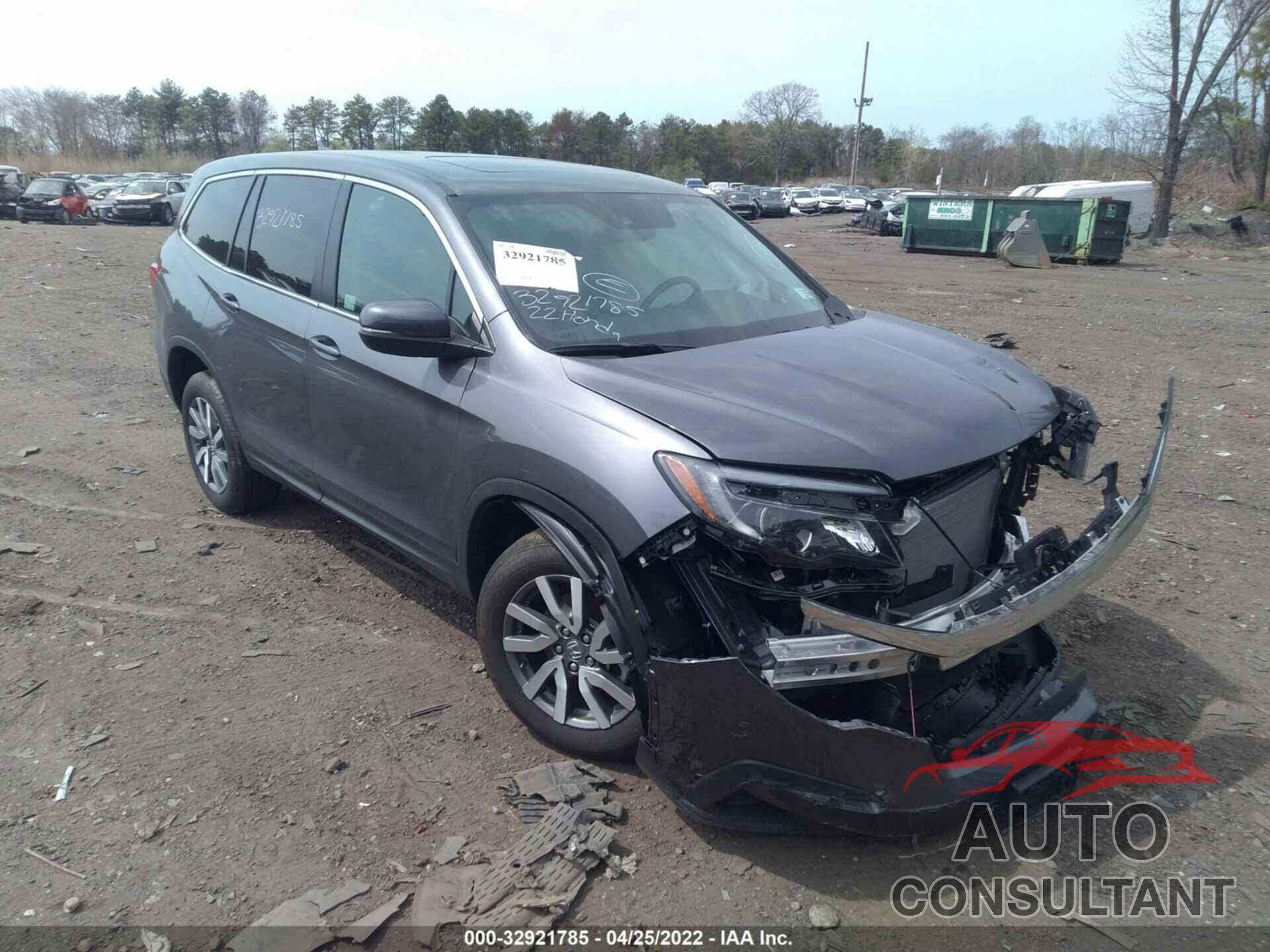 HONDA PILOT 2022 - 5FNYF6H5XNB023153