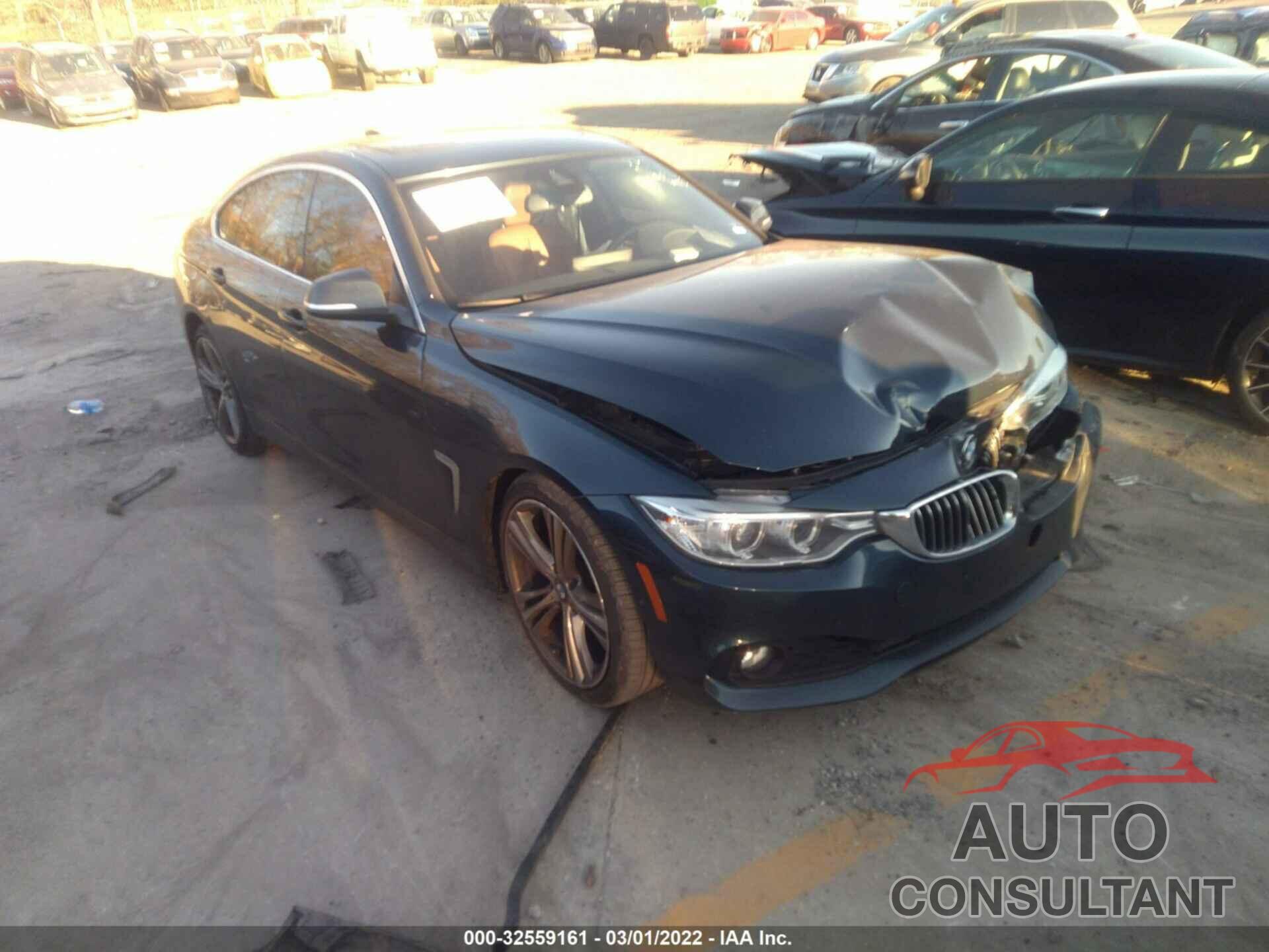 BMW 4 SERIES 2016 - WBA4A9C52GGL88065