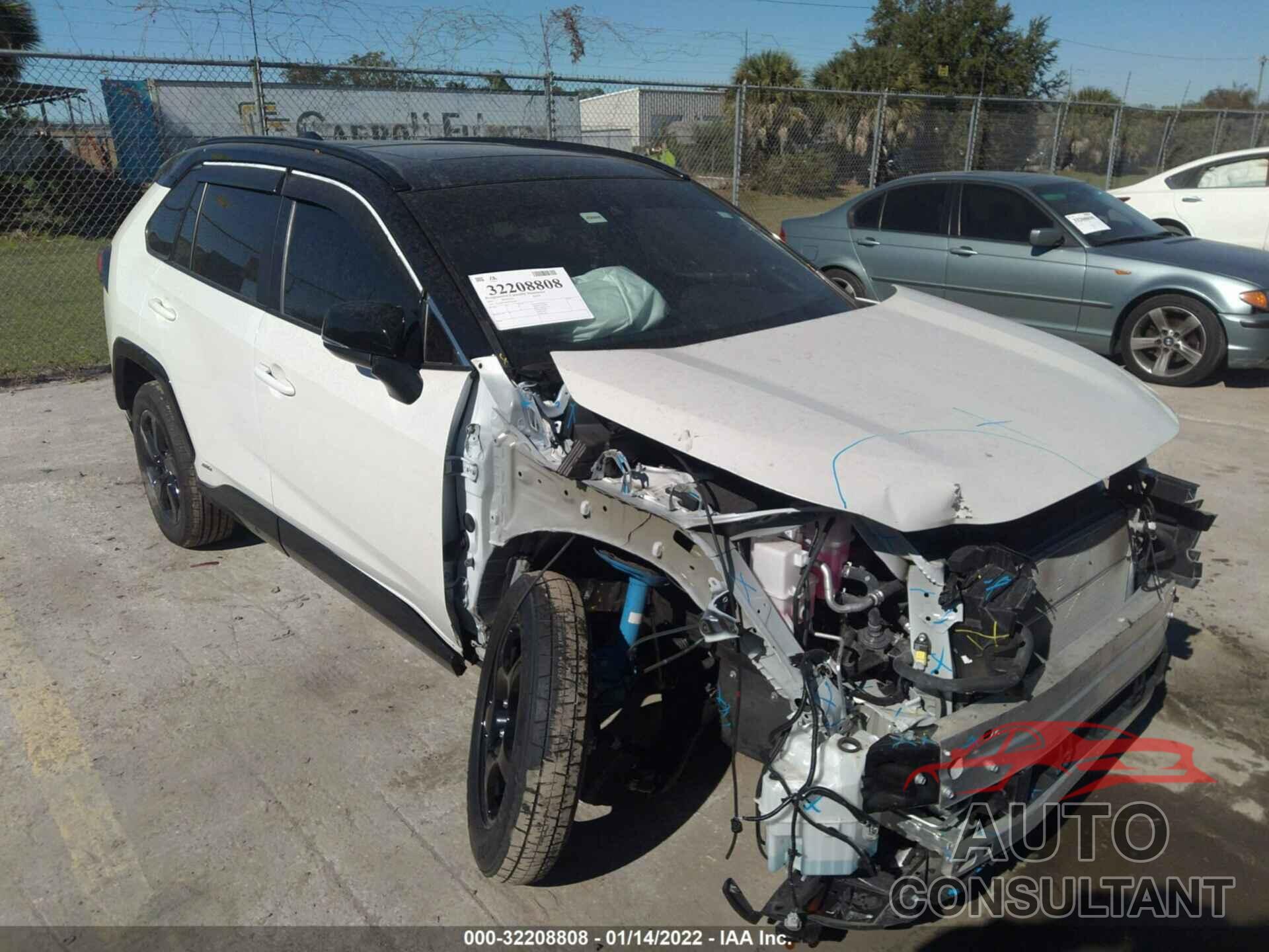 TOYOTA RAV4 2021 - 2T3E6RFV8MW003340