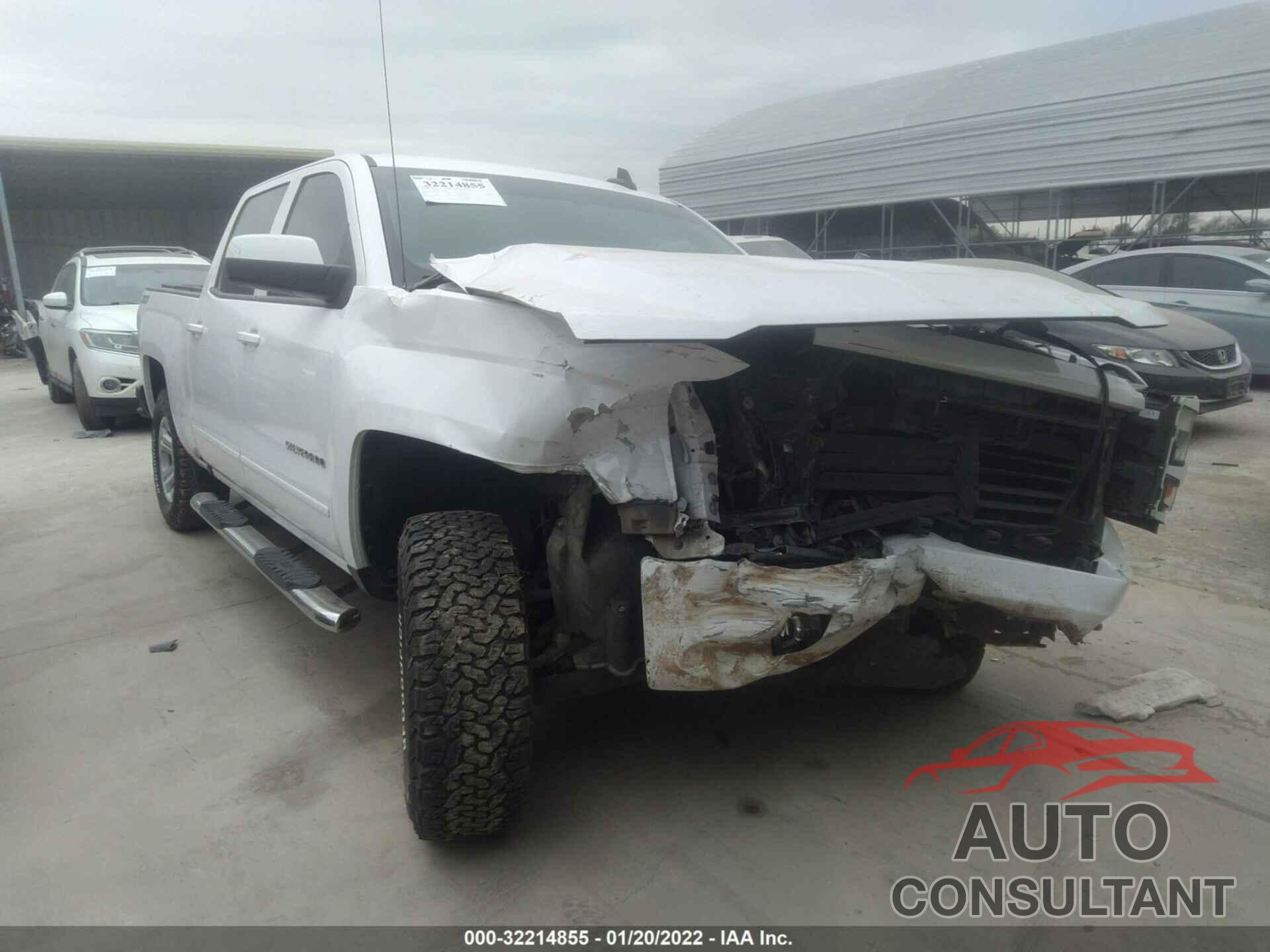 CHEVROLET SILVERADO 1500 2017 - 3GCUKREC0HG160650