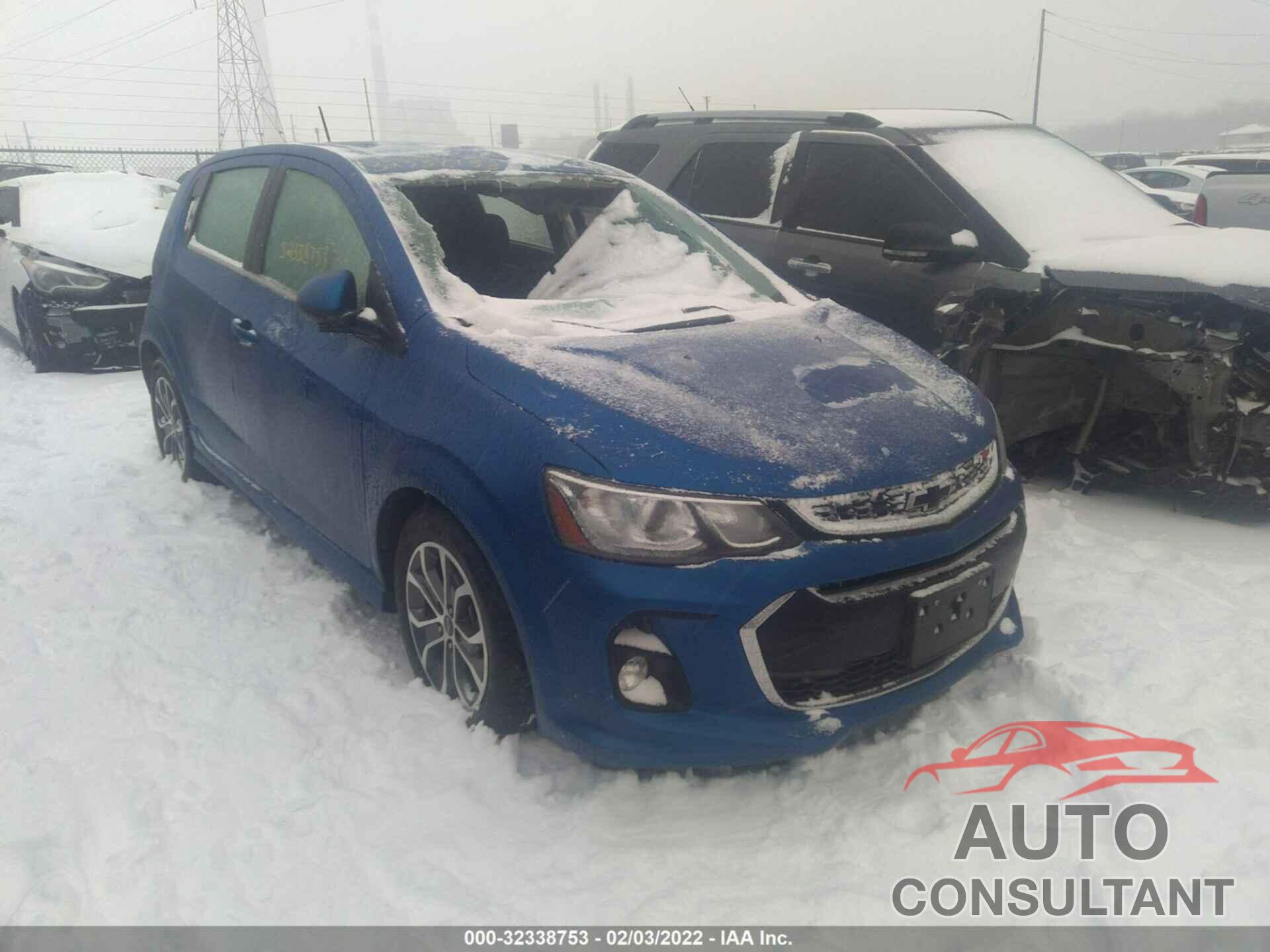 CHEVROLET SONIC 2019 - 1G1JD6SB7K4140075