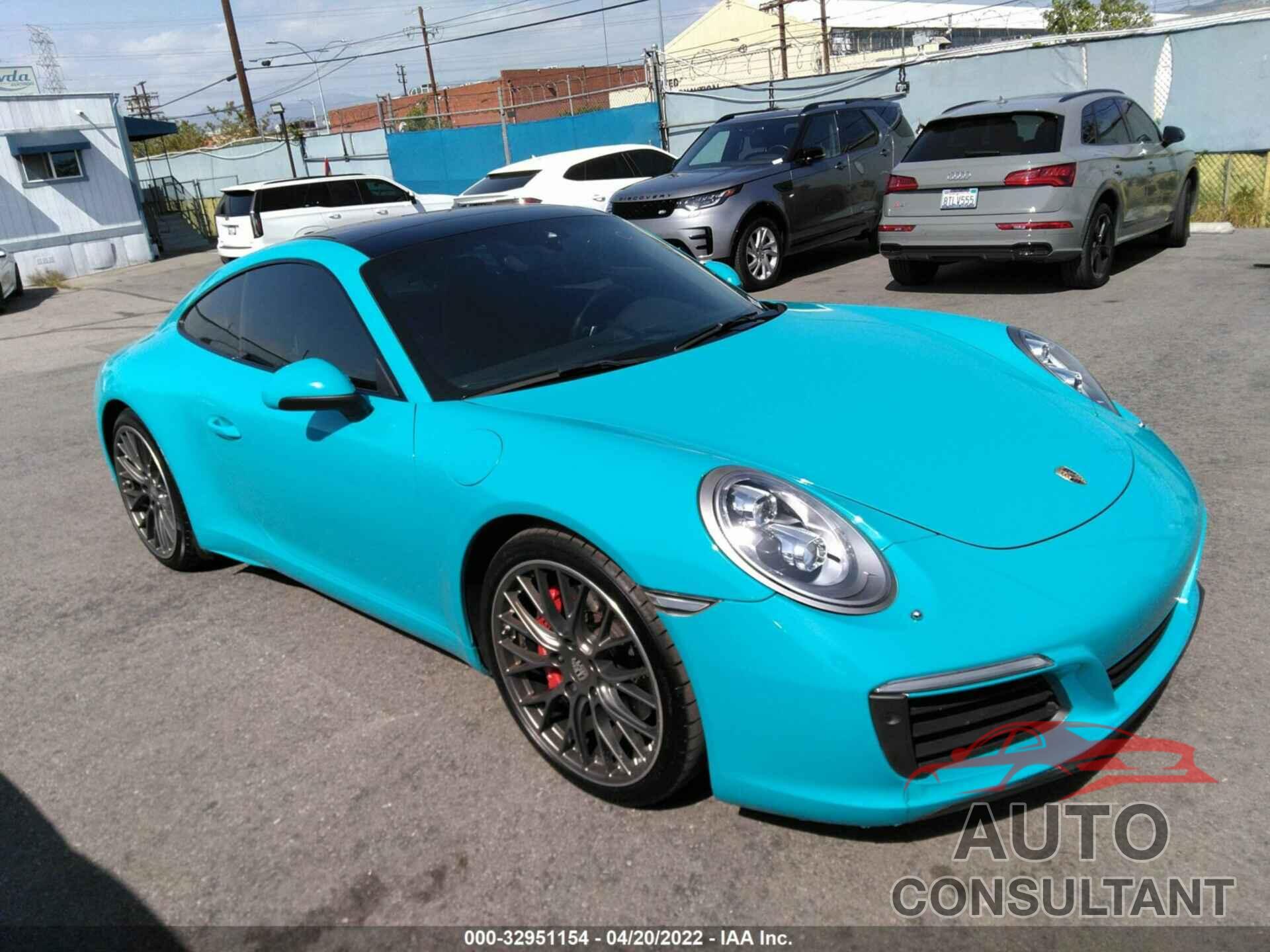 PORSCHE 911 2017 - WP0AB2A97HS122426