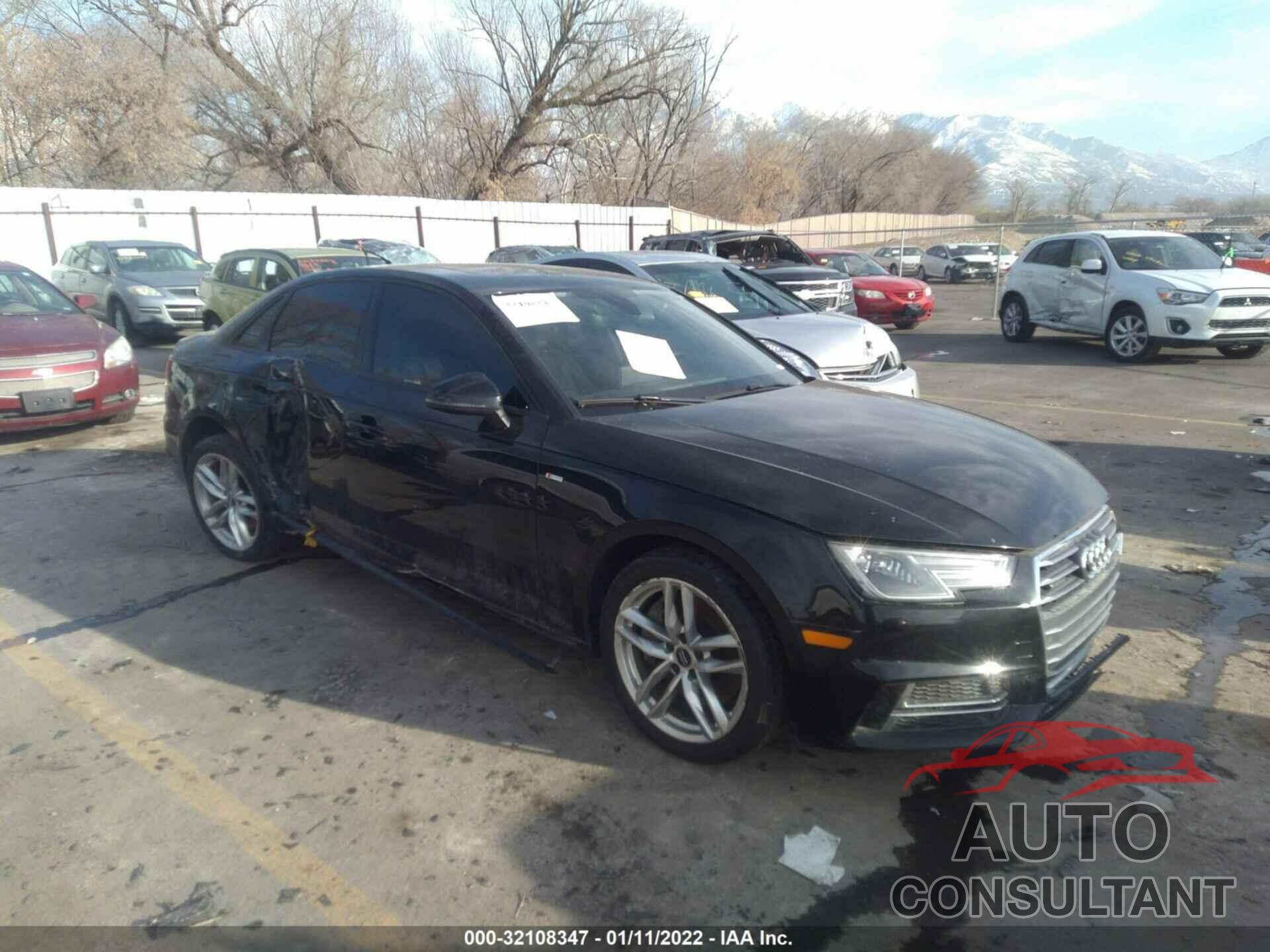 AUDI A4 2017 - WAUDNAF47HN040770