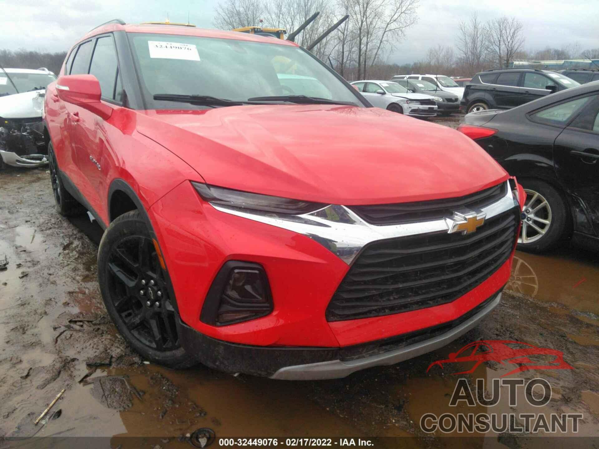 CHEVROLET BLAZER 2021 - 3GNKBBRA5MS529377