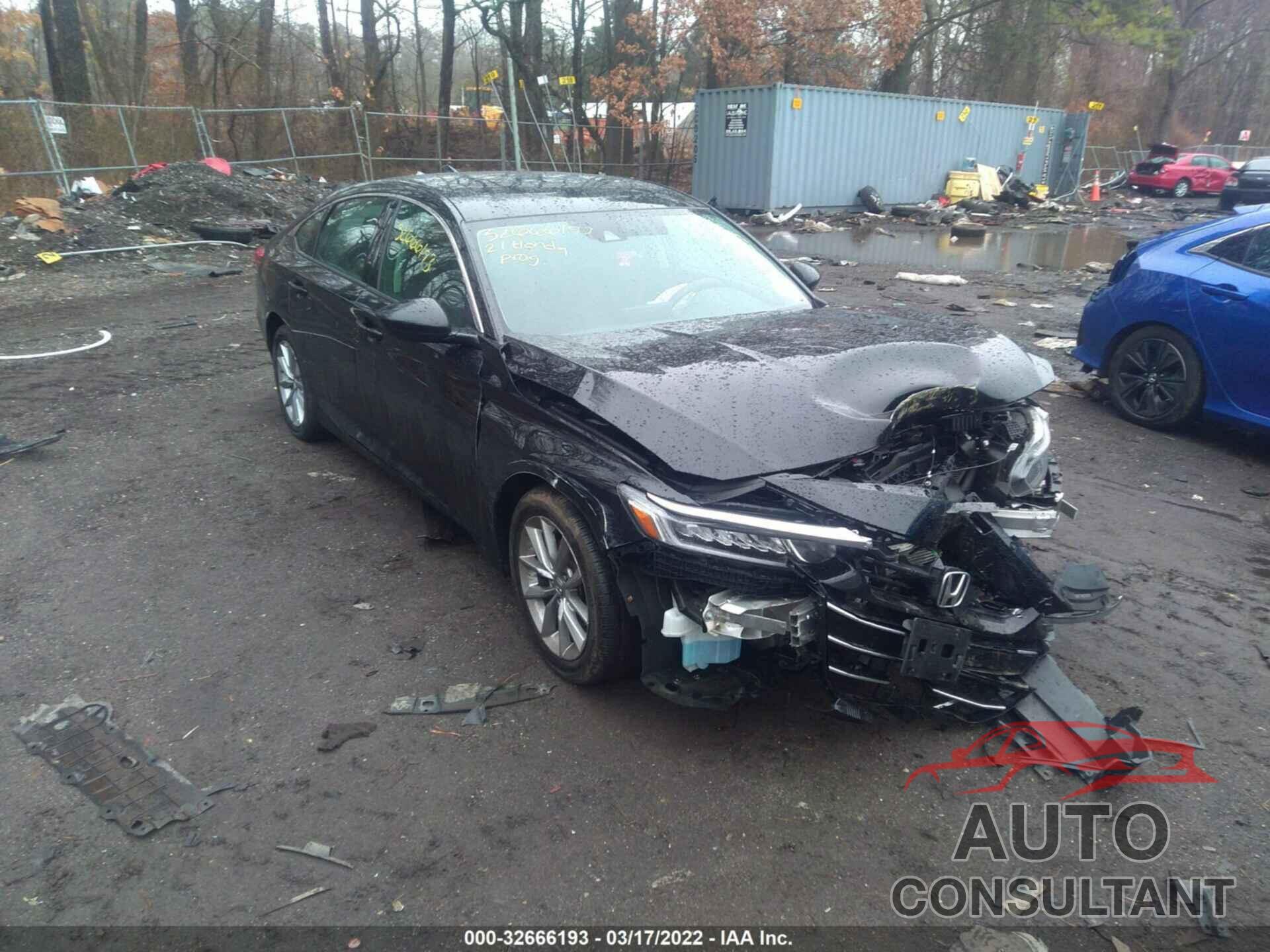 HONDA ACCORD SEDAN 2021 - 1HGCV1F12MA071383