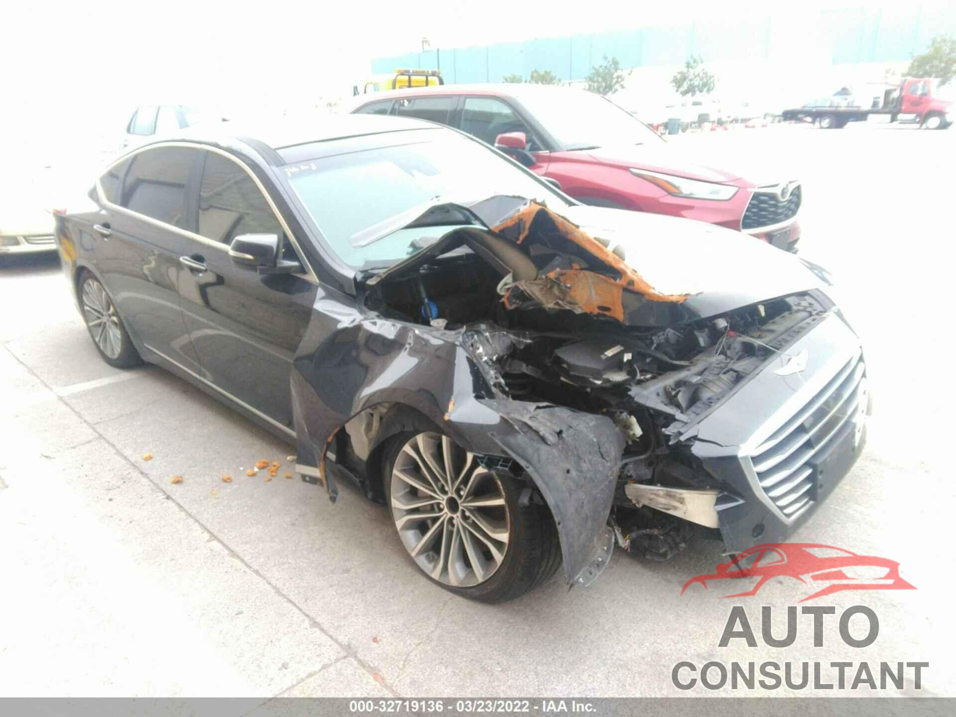 HYUNDAI GENESIS 2016 - KMHGN4JE5GU134471