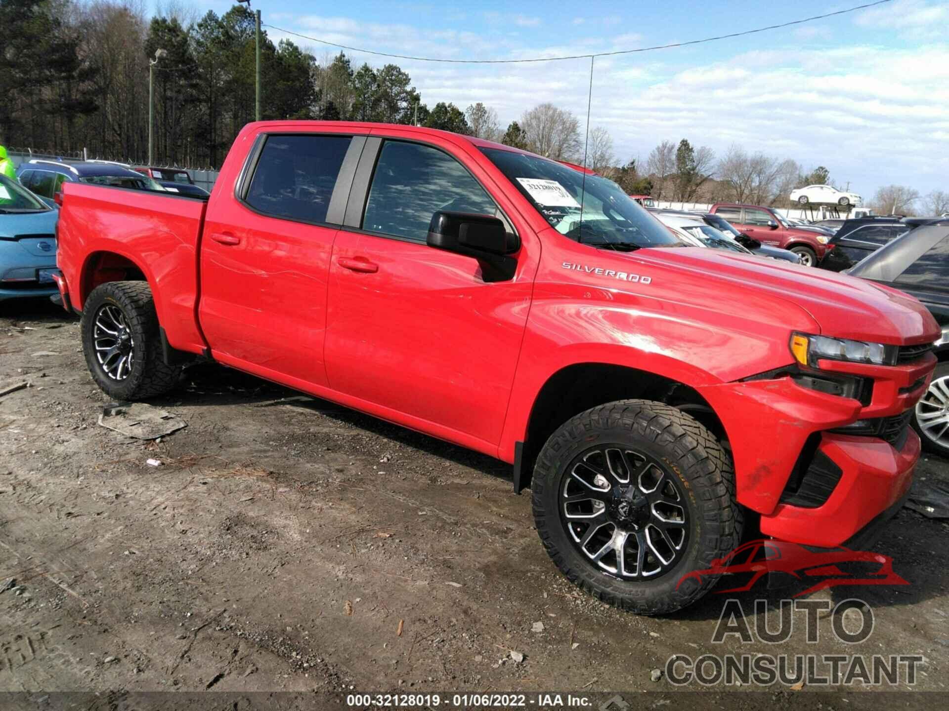 CHEVROLET SILVERADO 1500 2019 - 1GCPWDED7KZ107724