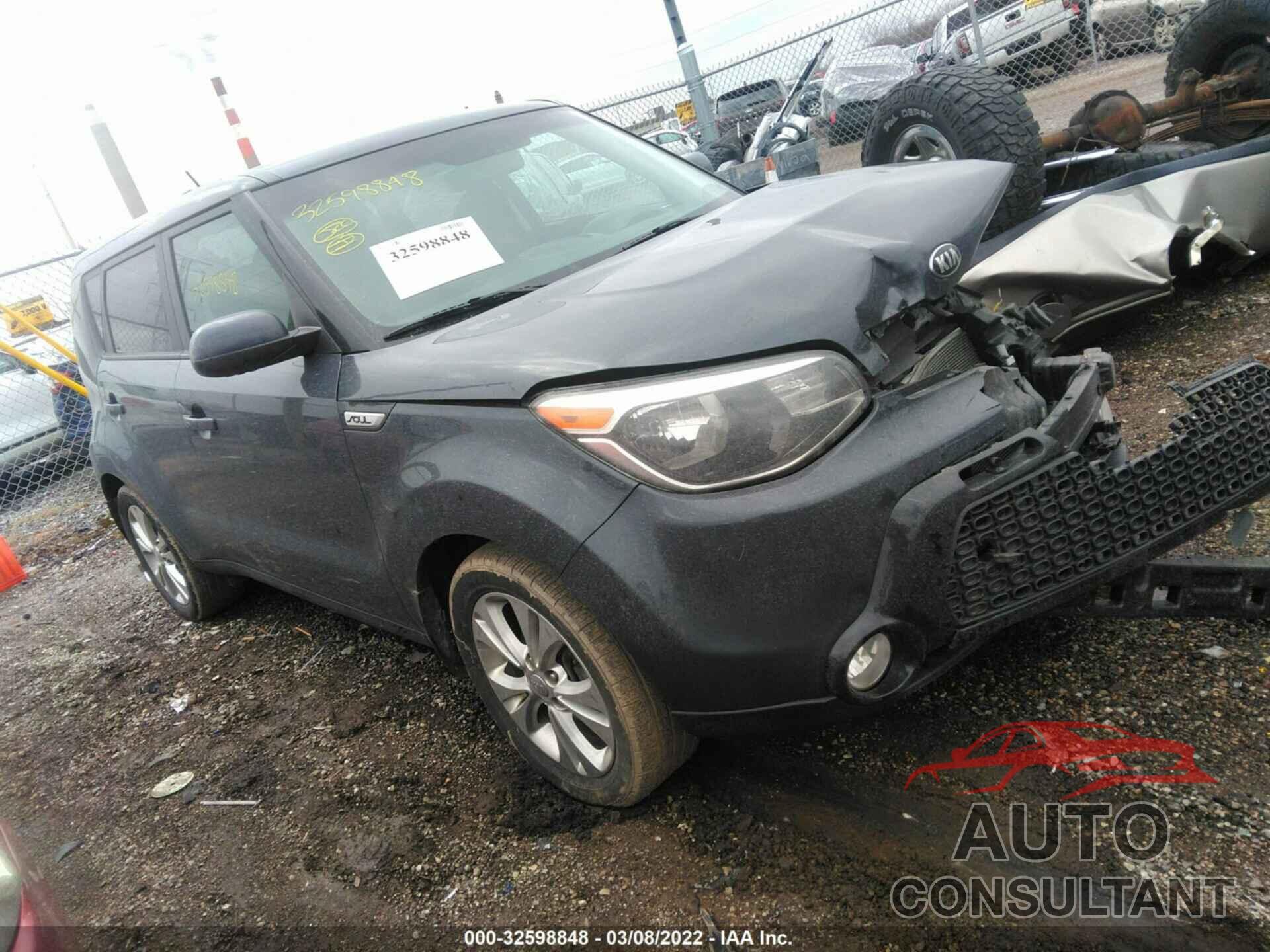 KIA SOUL 2016 - KNDJP3A53G7262690
