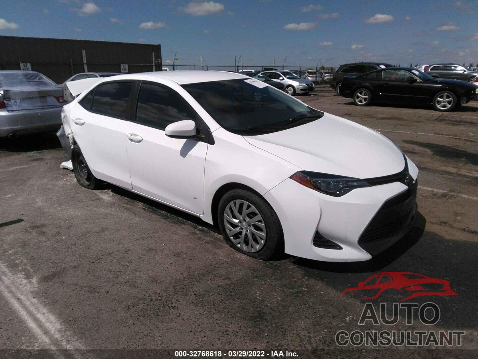 TOYOTA COROLLA 2019 - 2T1BURHE1KC234867