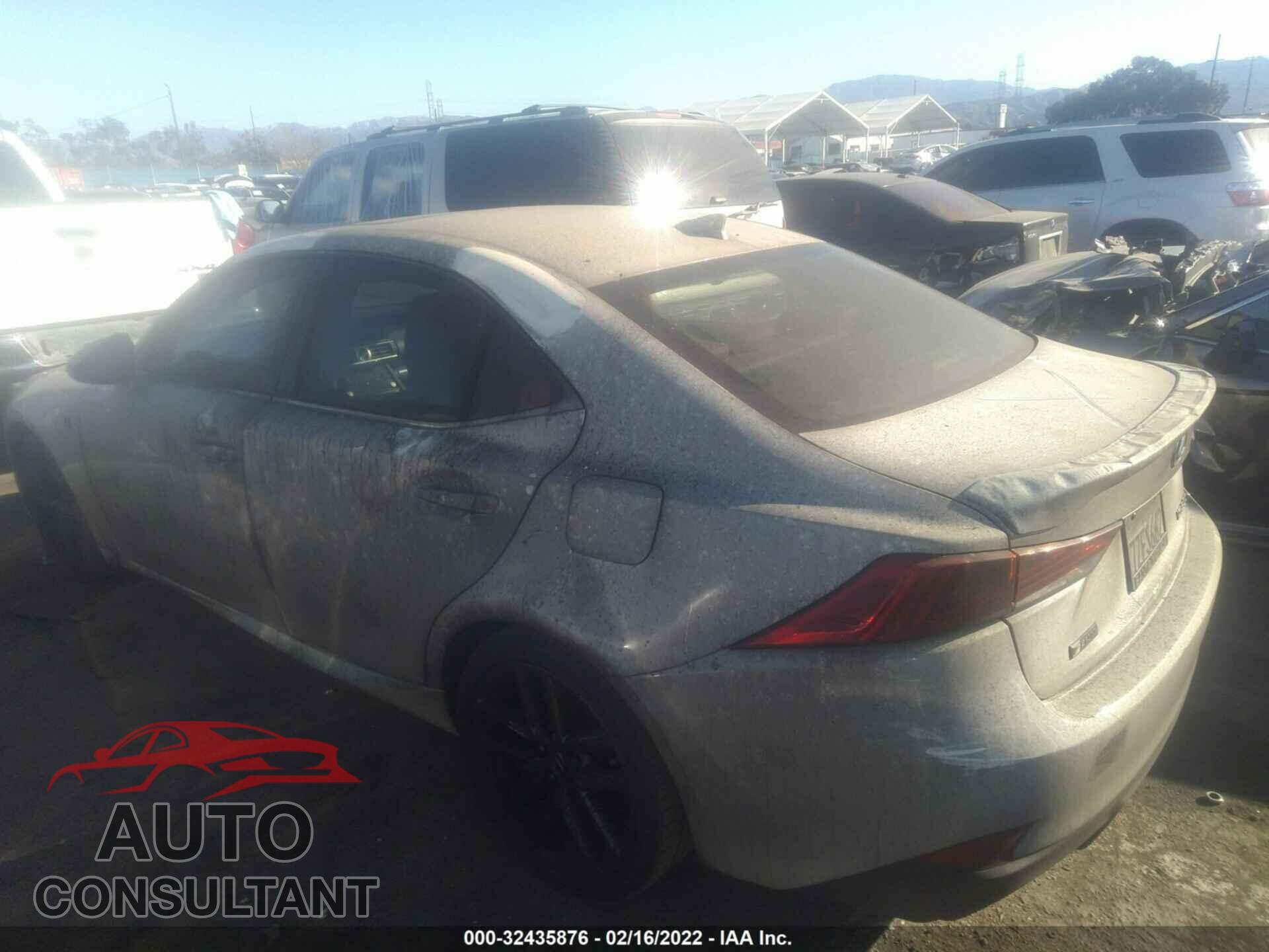 LEXUS IS 2017 - JTHBE1D20H5029491