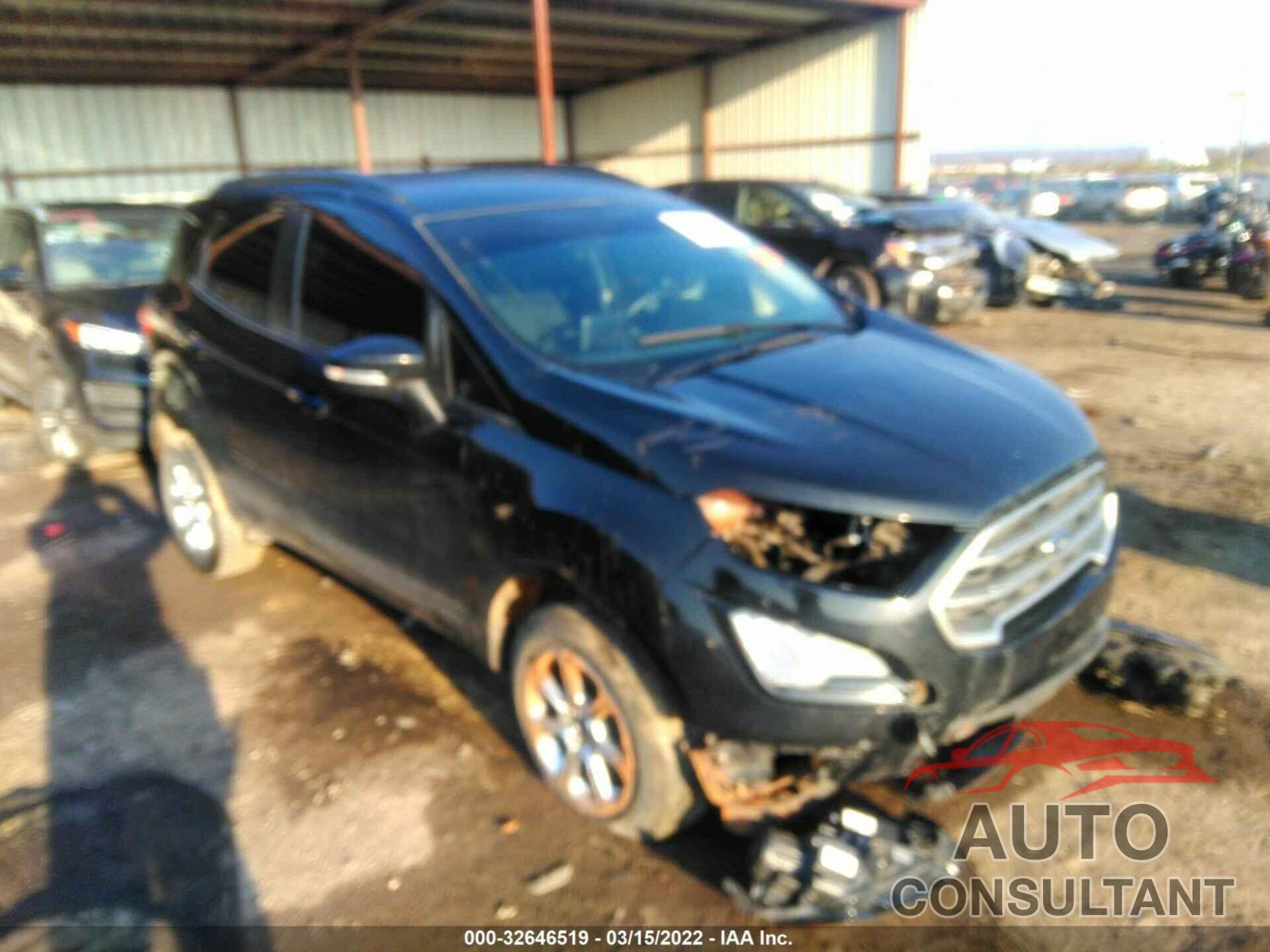 FORD ECOSPORT 2018 - MAJ6P1ULXJC189603