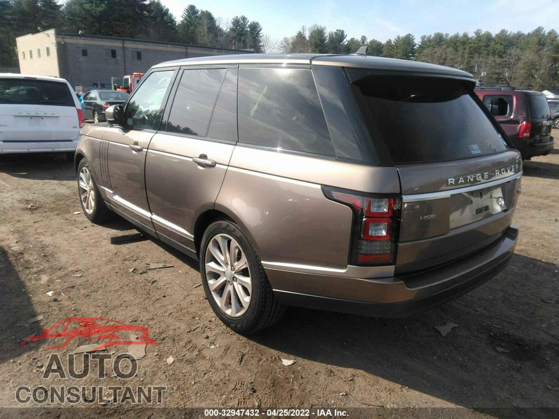LAND ROVER RANGE ROVER 2016 - SALGS2PF8GA289592