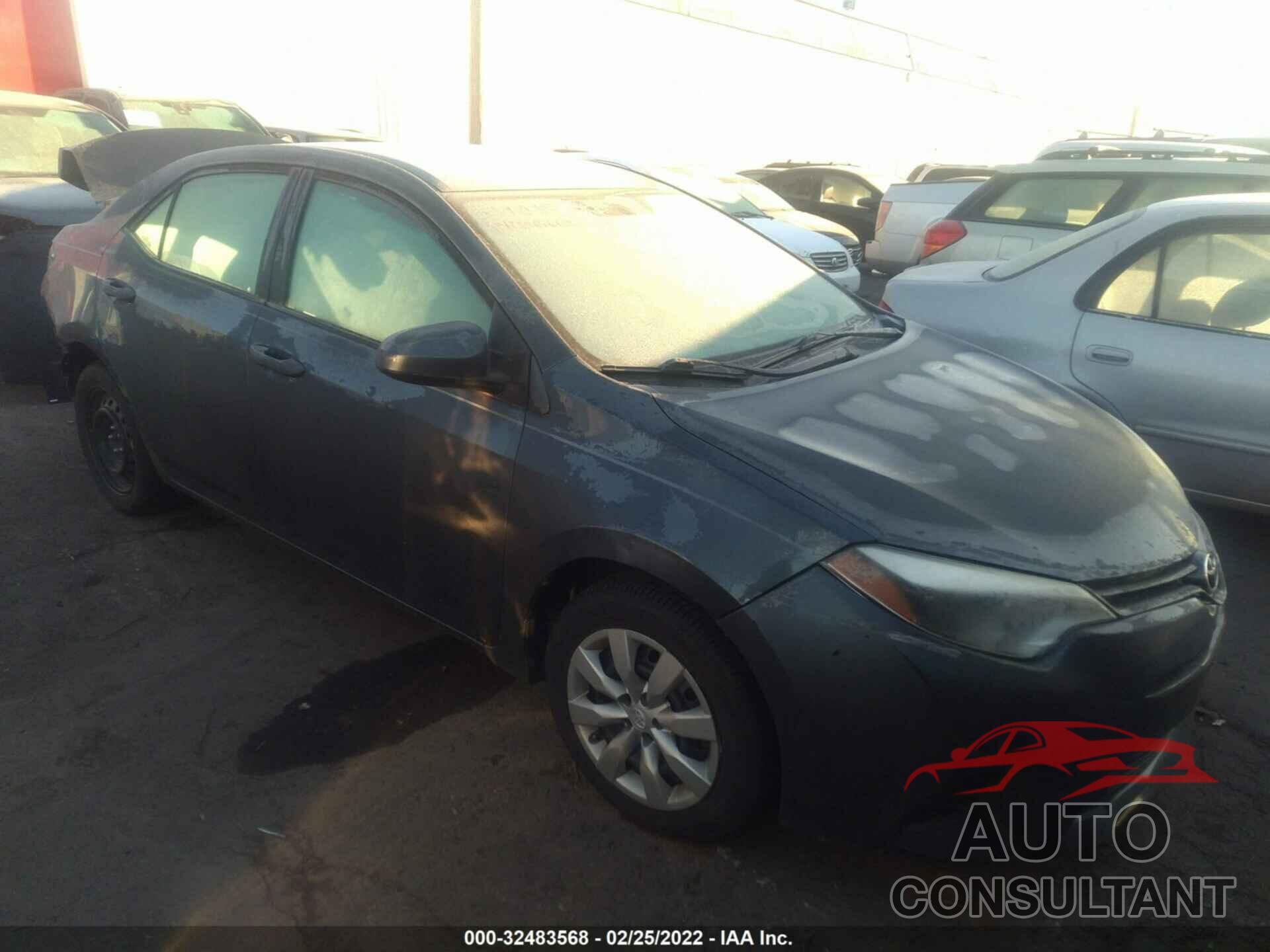 TOYOTA COROLLA 2016 - 2T1BURHE2GC661319