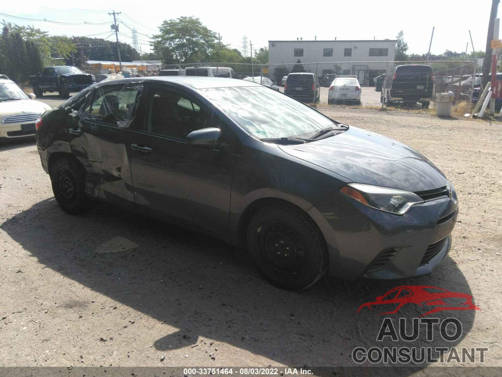 TOYOTA COROLLA 2016 - 5YFBURHE1GP468577