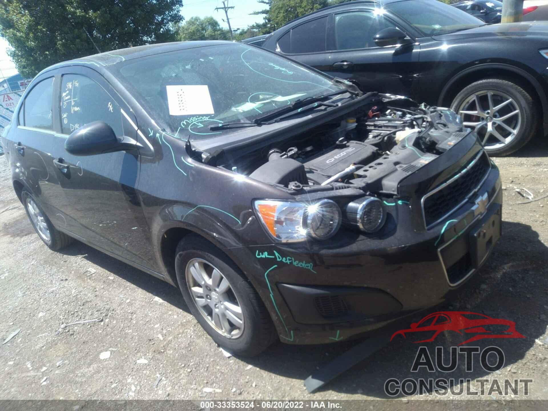 CHEVROLET SONIC 2016 - 1G1JC5SH5G4119556