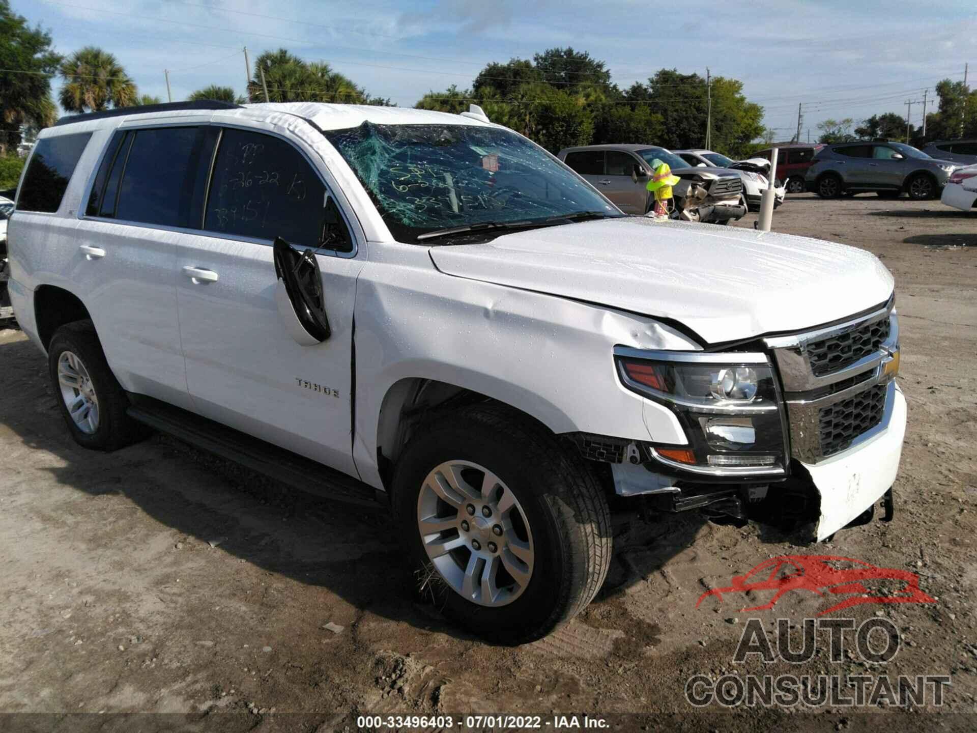 CHEVROLET TAHOE 2019 - 1GNSCBKC3KR339151