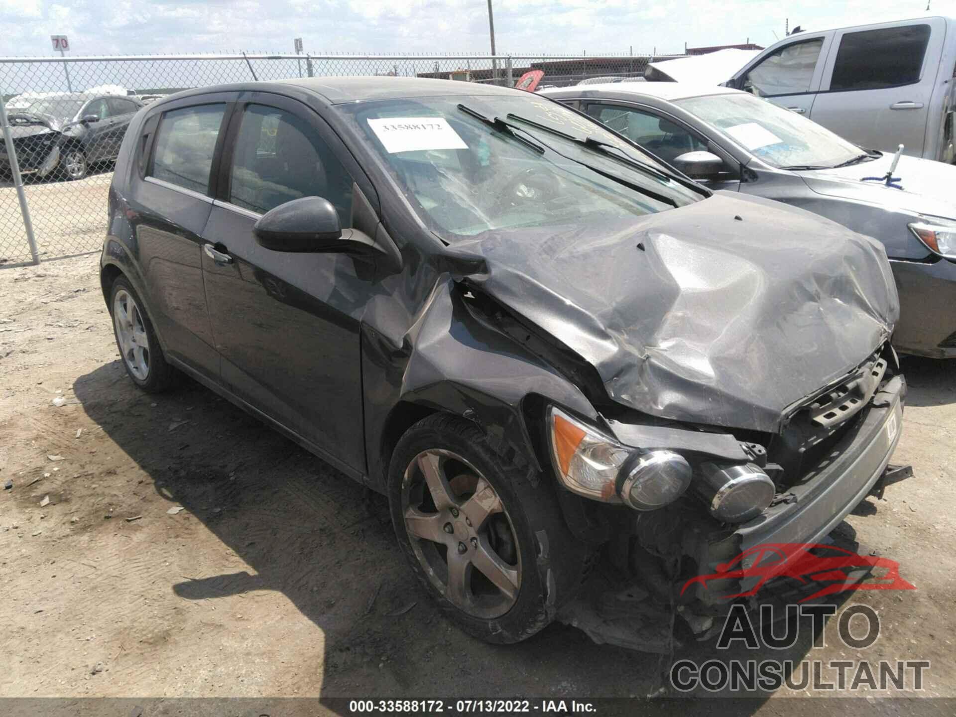 CHEVROLET SONIC 2016 - 1G1JE6SBXG4154539