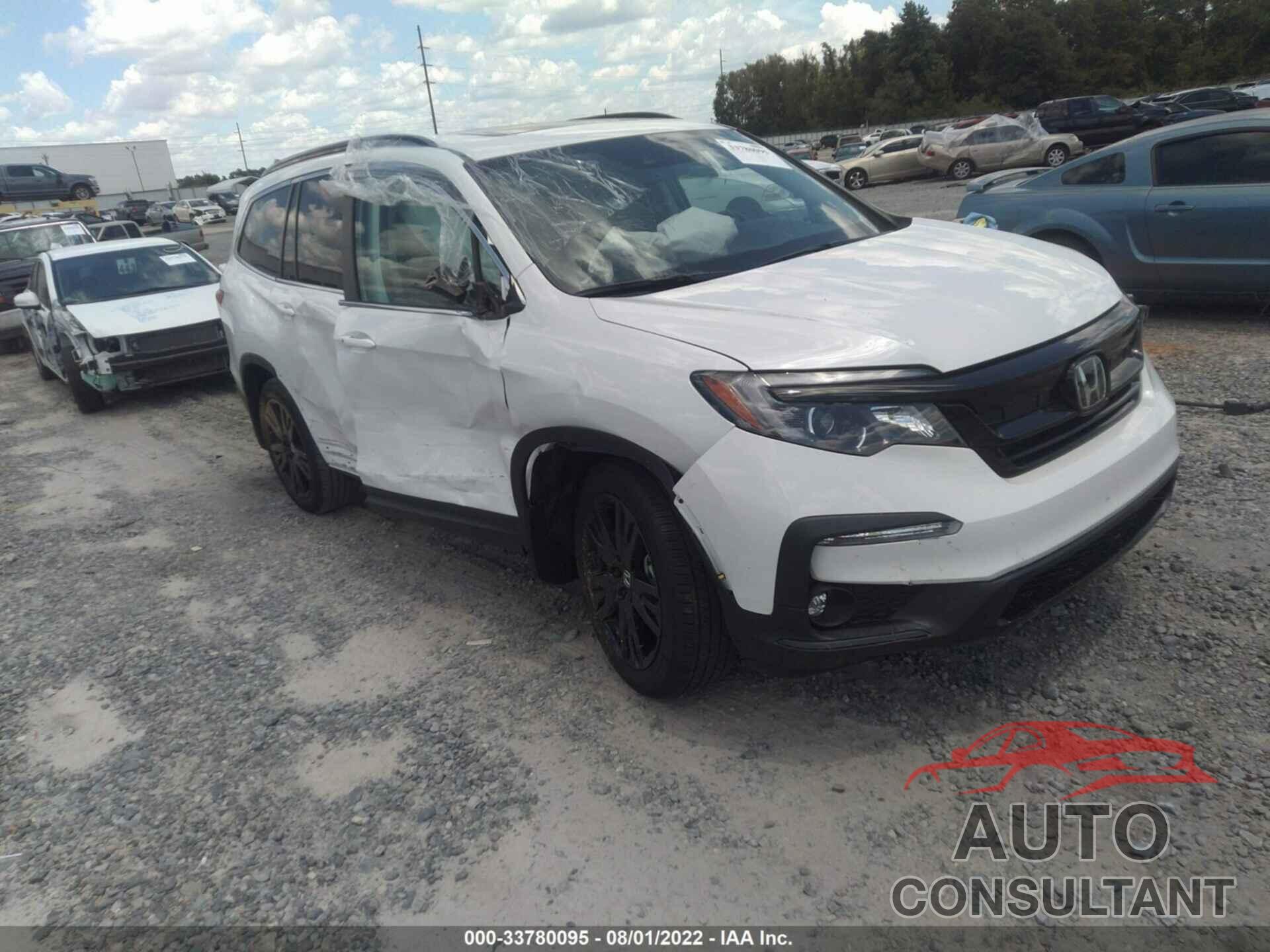 HONDA PILOT 2022 - 5FNYF5H29NB025430