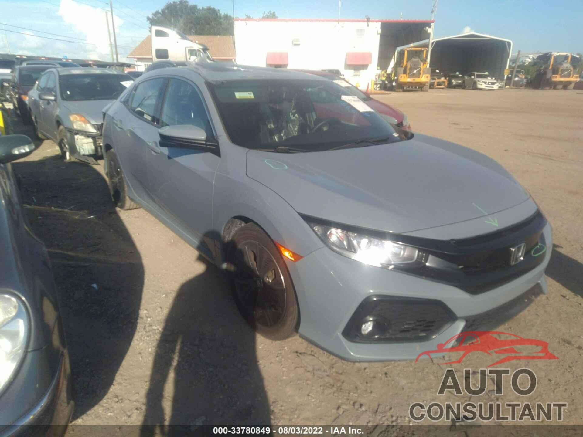 HONDA CIVIC HATCHBACK 2017 - SHHFK7H74HU403313