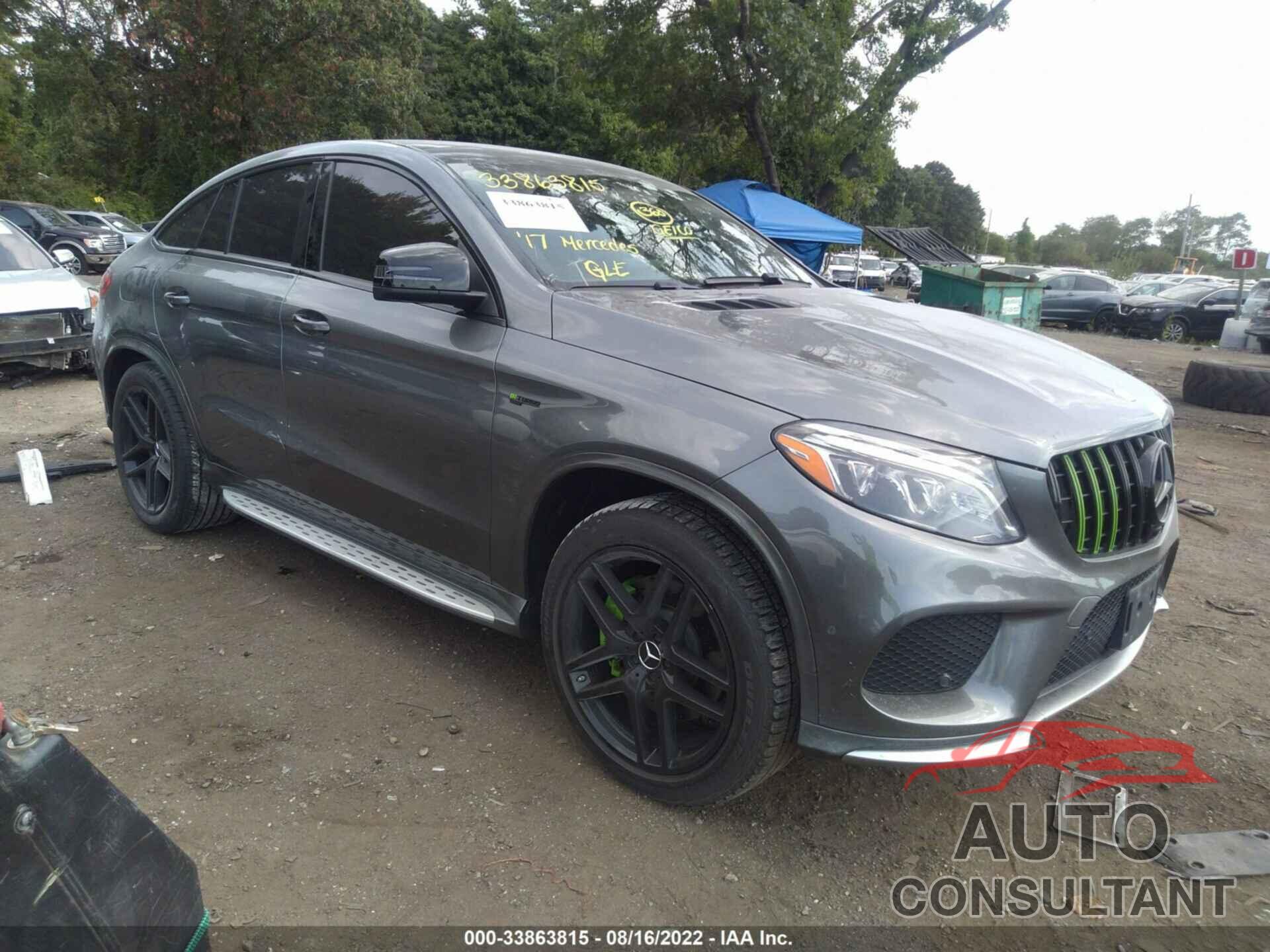 MERCEDES-BENZ GLE 2017 - 4JGED6EB9HA067737