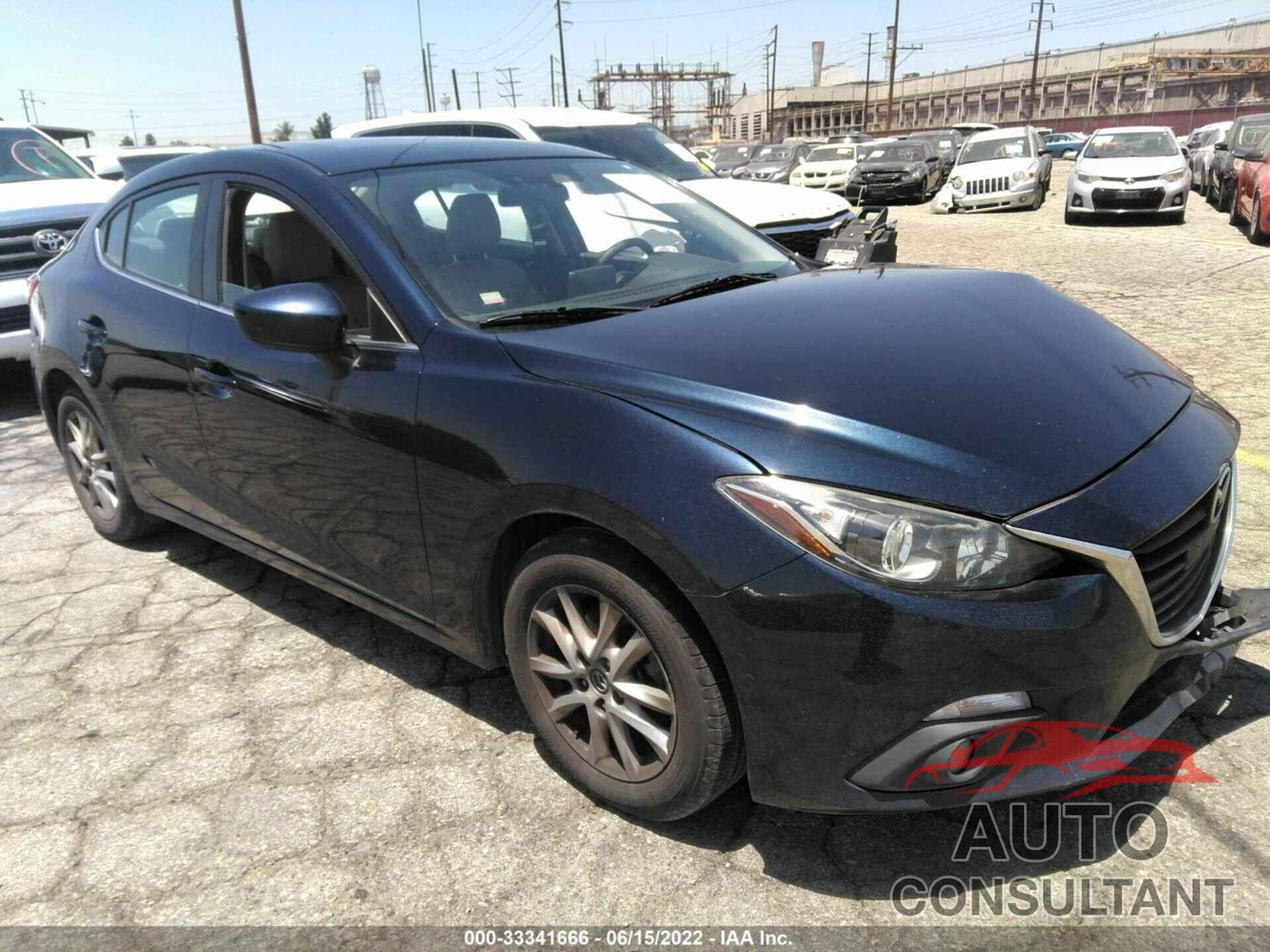 MAZDA MAZDA3 2016 - JM1BM1V73G1318000