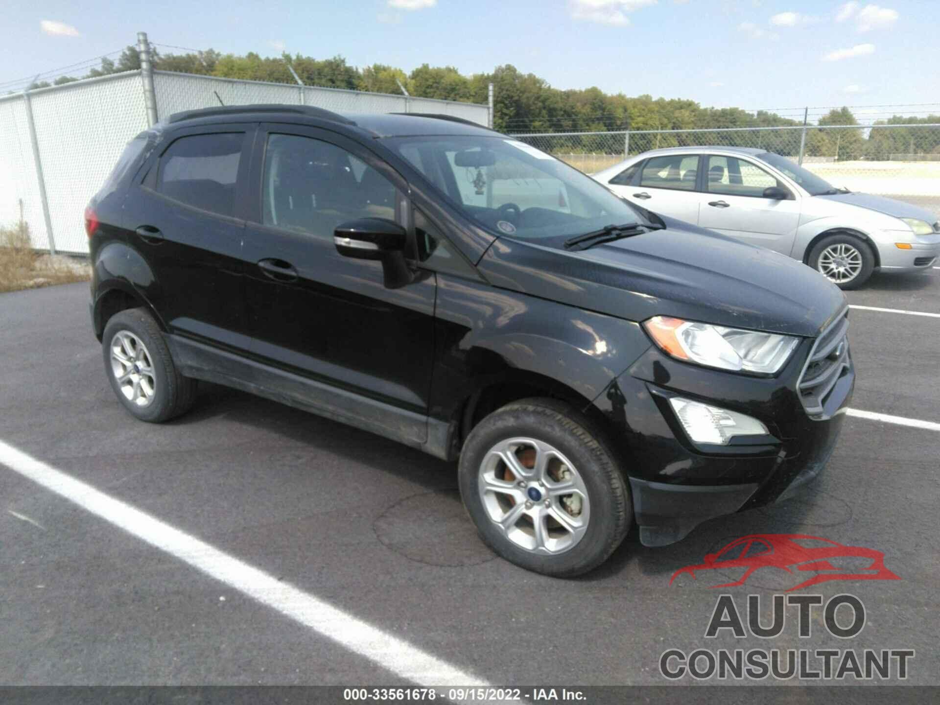 FORD ECOSPORT 2020 - MAJ6S3GL0LC393027