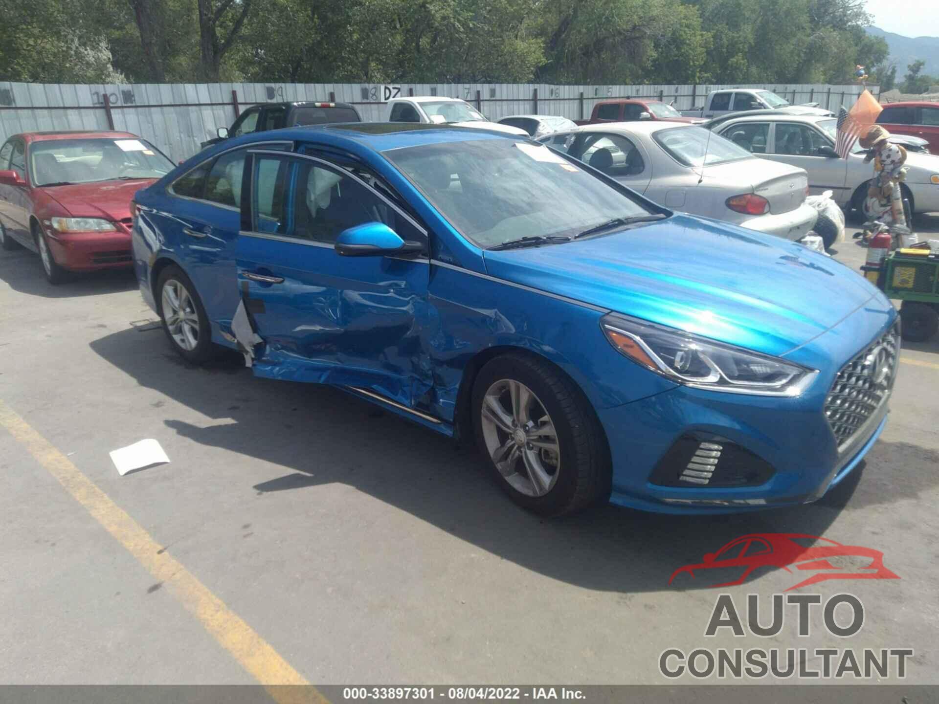 HYUNDAI SONATA 2018 - 5NPE34AF3JH610485