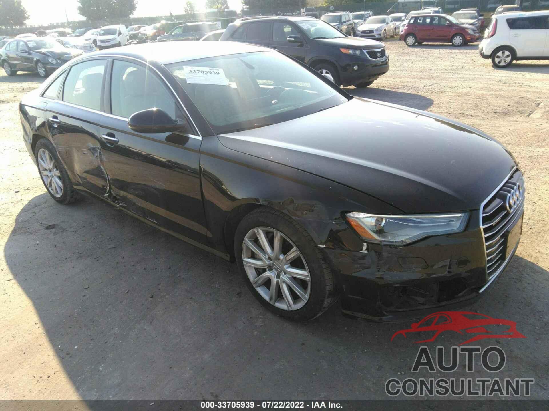 AUDI A6 2016 - WAUGFAFC2GN124222